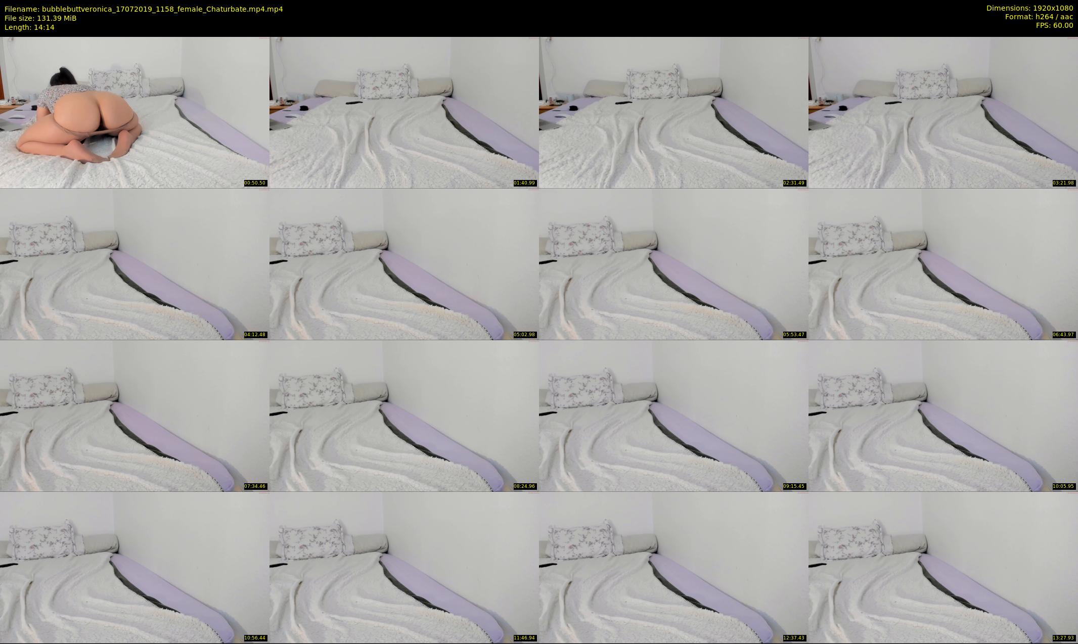 bubblebuttveronica — 15 minute Chaturbate female cam show recording, 1080p, Jul 17, 2019
