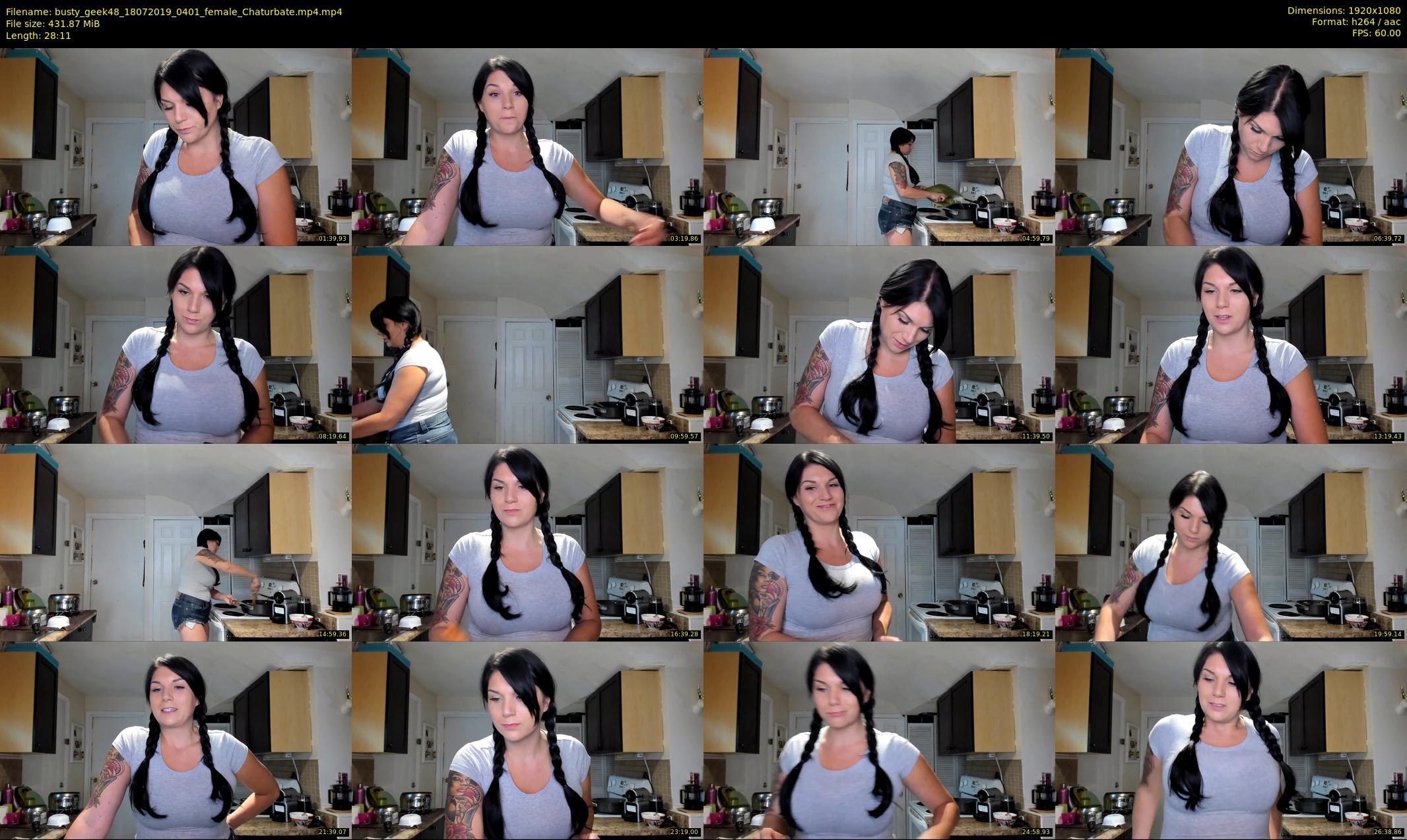 busty_geek48 — 29 minute Chaturbate female cam show recording, 1080p, Jul 18, 2019
