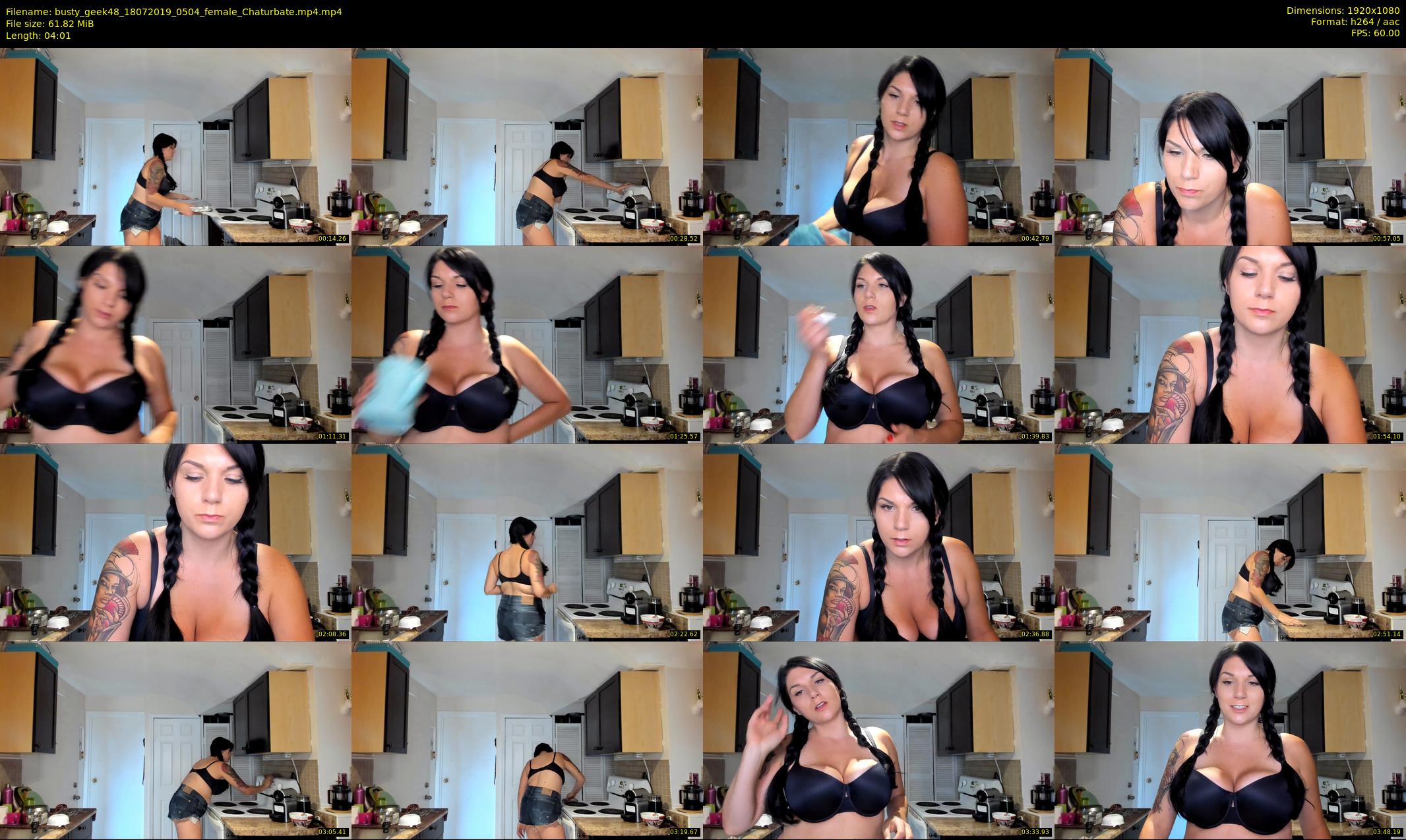 busty_geek48 — 5 minute Chaturbate female cam show recording, 1080p, Jul 18, 2019