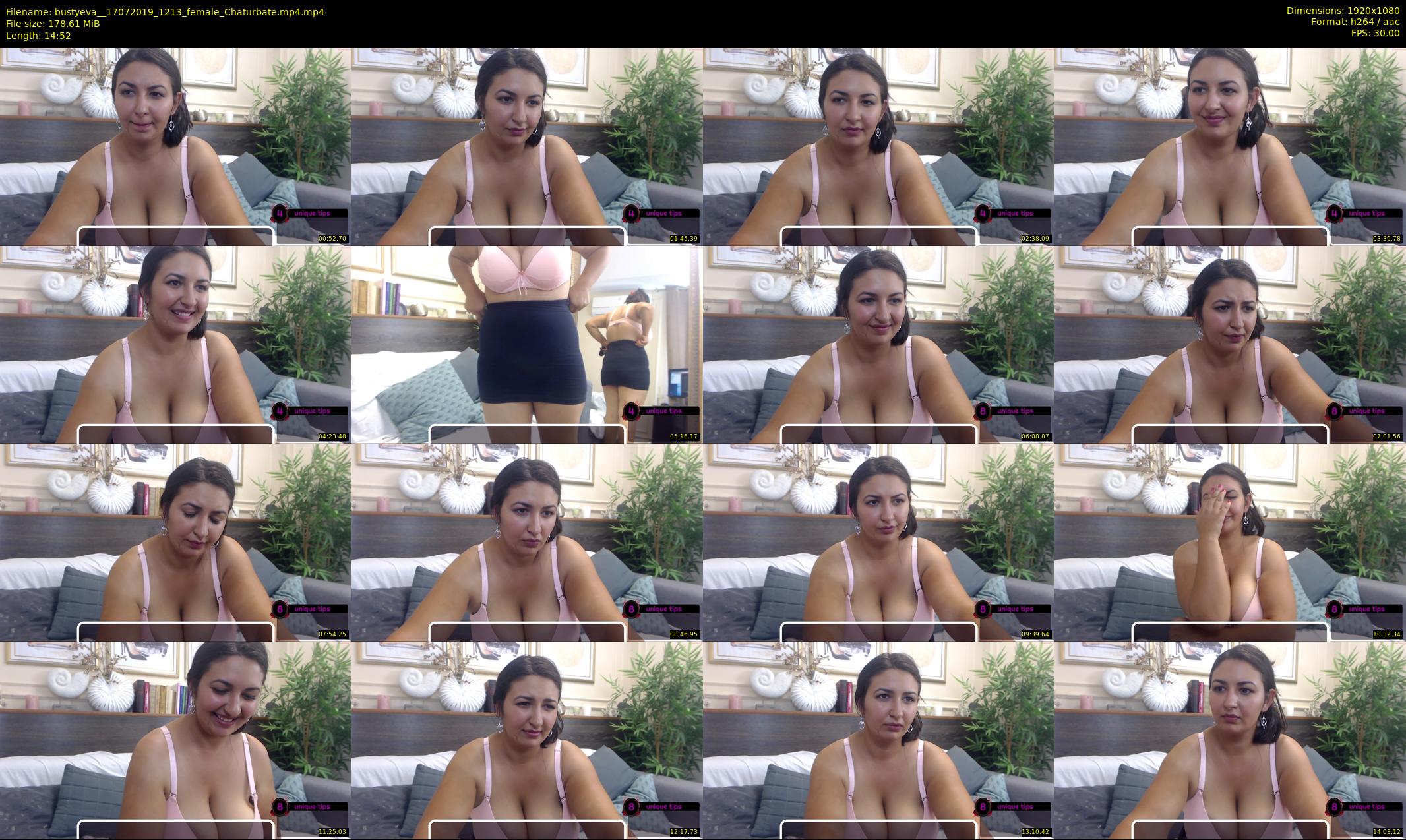 bustyeva_ — 15 minute Chaturbate female cam show recording, 1080p, Jul 17, 2019