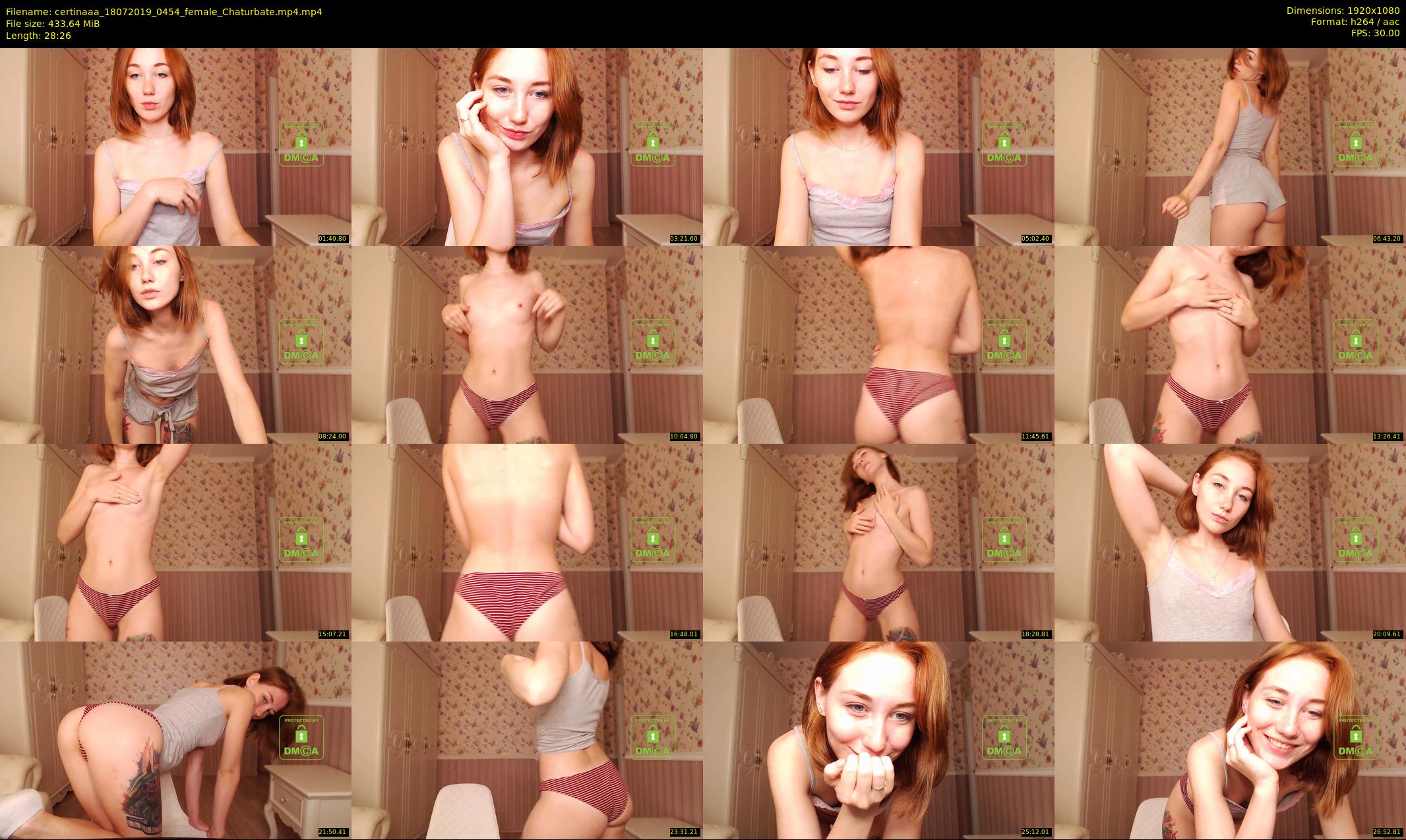 certinaaa — 29 minute Chaturbate female cam show recording, 1080p, Jul 18, 2019