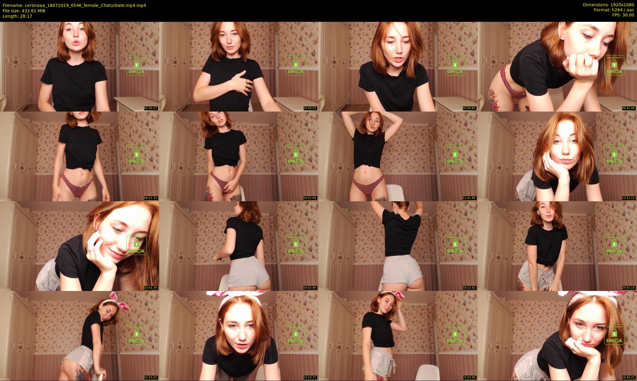certinaaa — 29 minute Chaturbate female cam show recording, 1080p, Jul 18, 2019