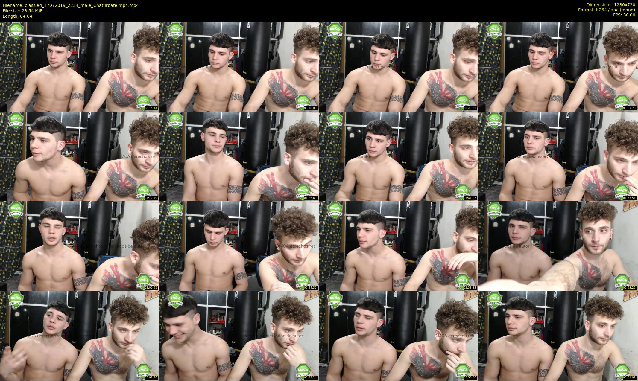 classied — 5 minute Chaturbate male cam show recording, 720p, Jul 17, 2019