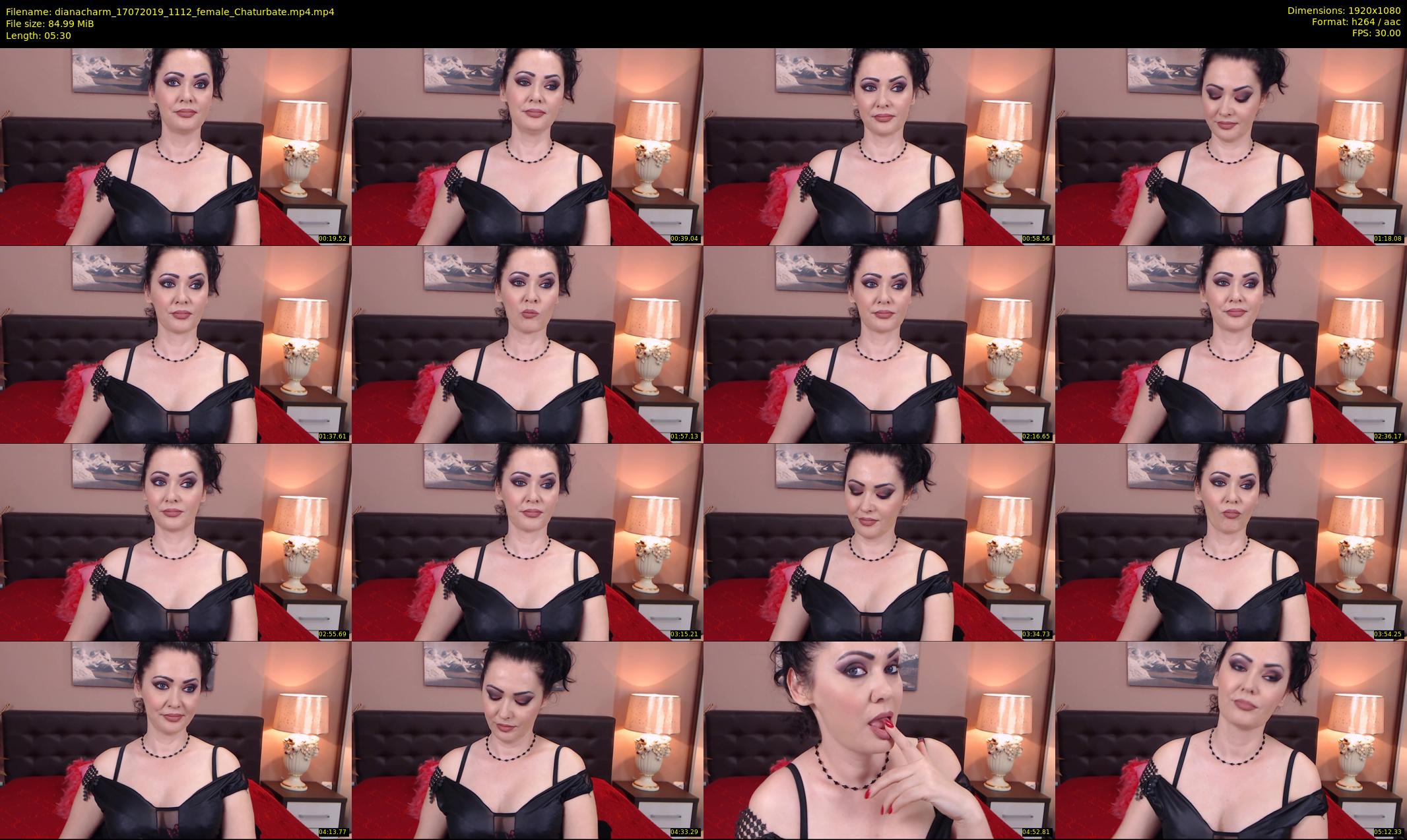 dianacharm — 6 minute Chaturbate female cam show recording, 1080p, Jul 17, 2019