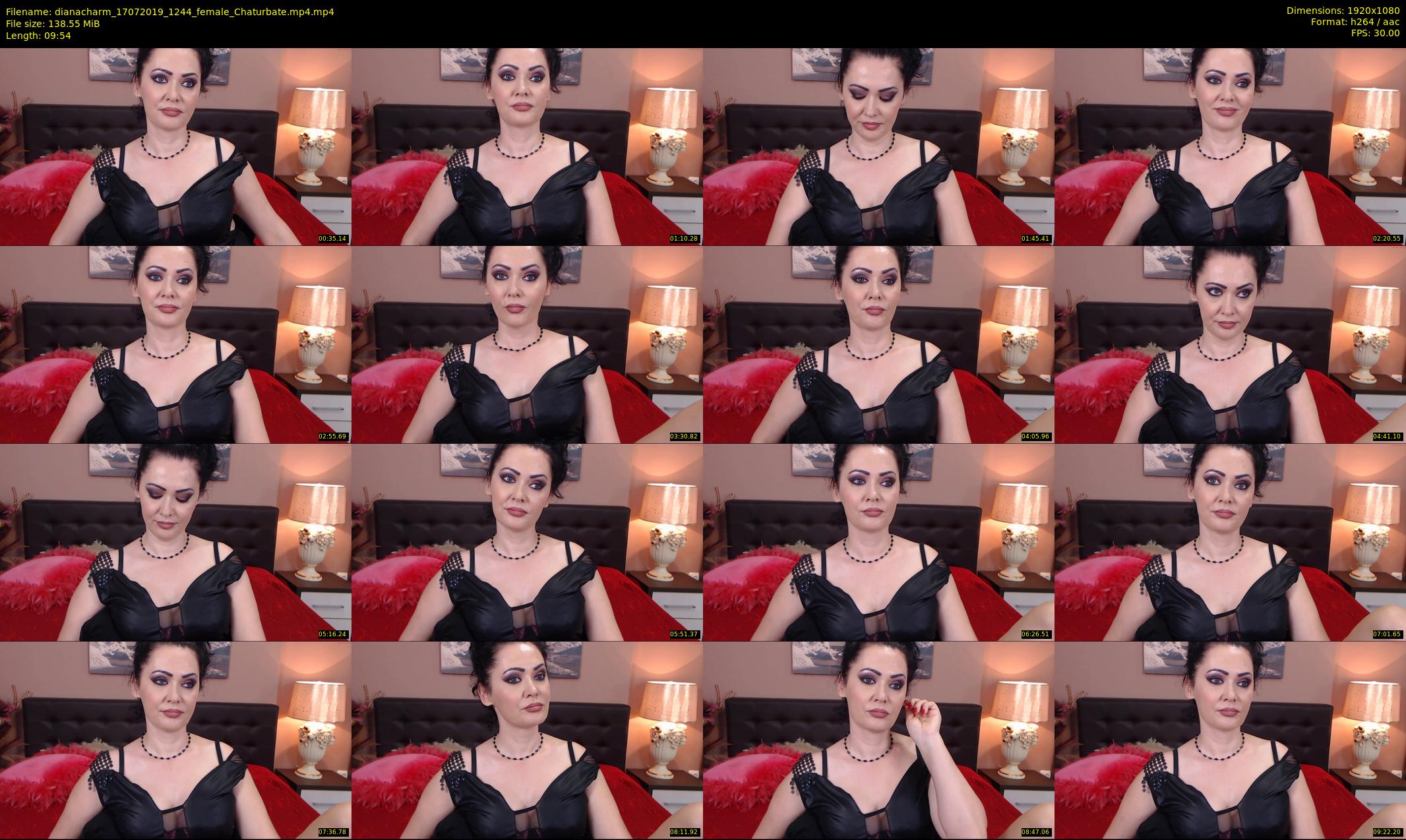 dianacharm — 10 minute Chaturbate female cam show recording, 1080p, Jul 17, 2019