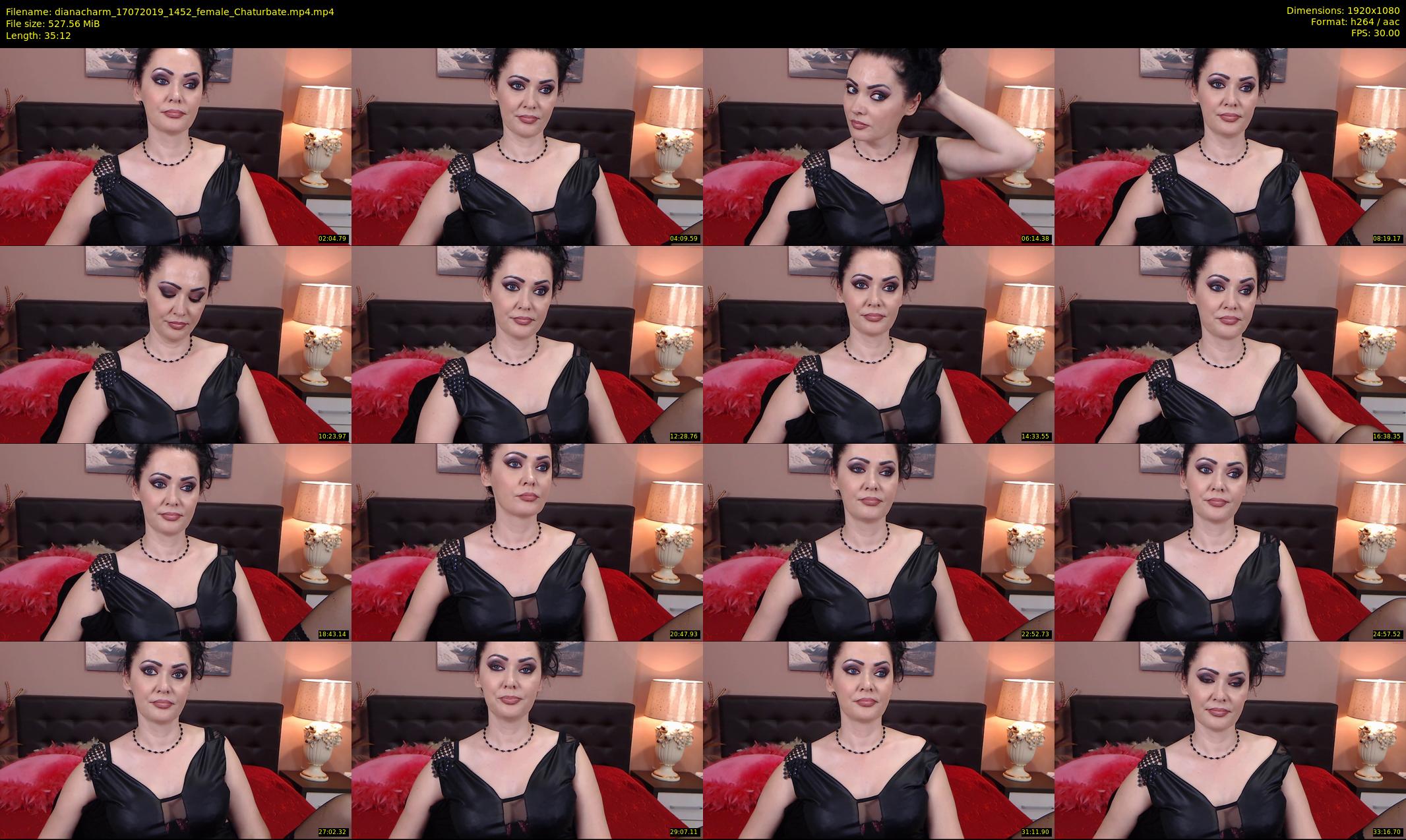 dianacharm — 36 minute Chaturbate female cam show recording, 1080p, Jul 17, 2019