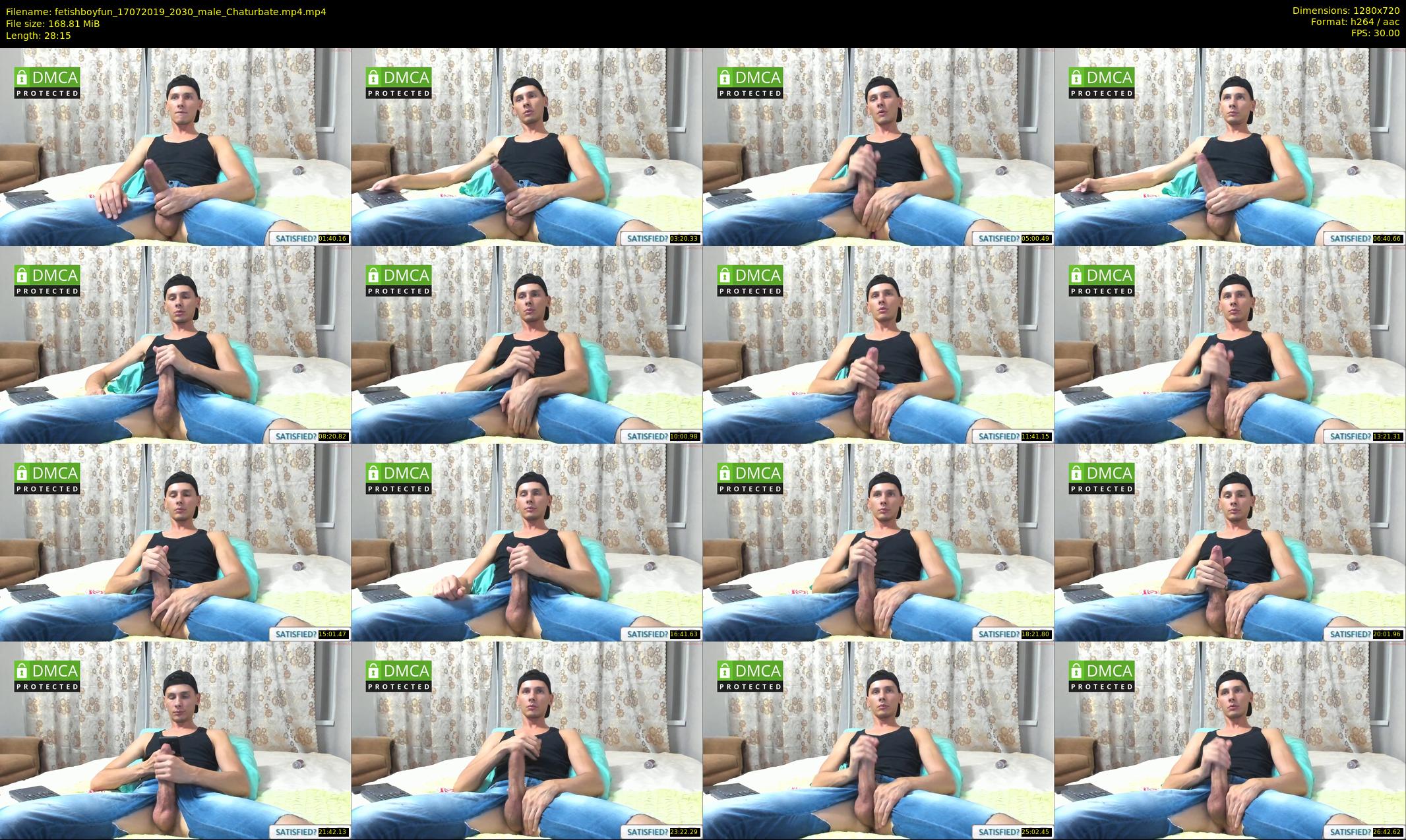 fetishboyfun — 29 minute Chaturbate male cam show recording, 720p, Jul 17, 2019