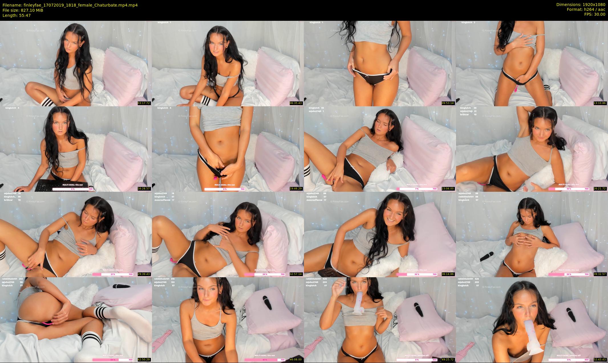 finleyfae — 56 minute Chaturbate female cam show recording, 1080p, Jul 17, 2019