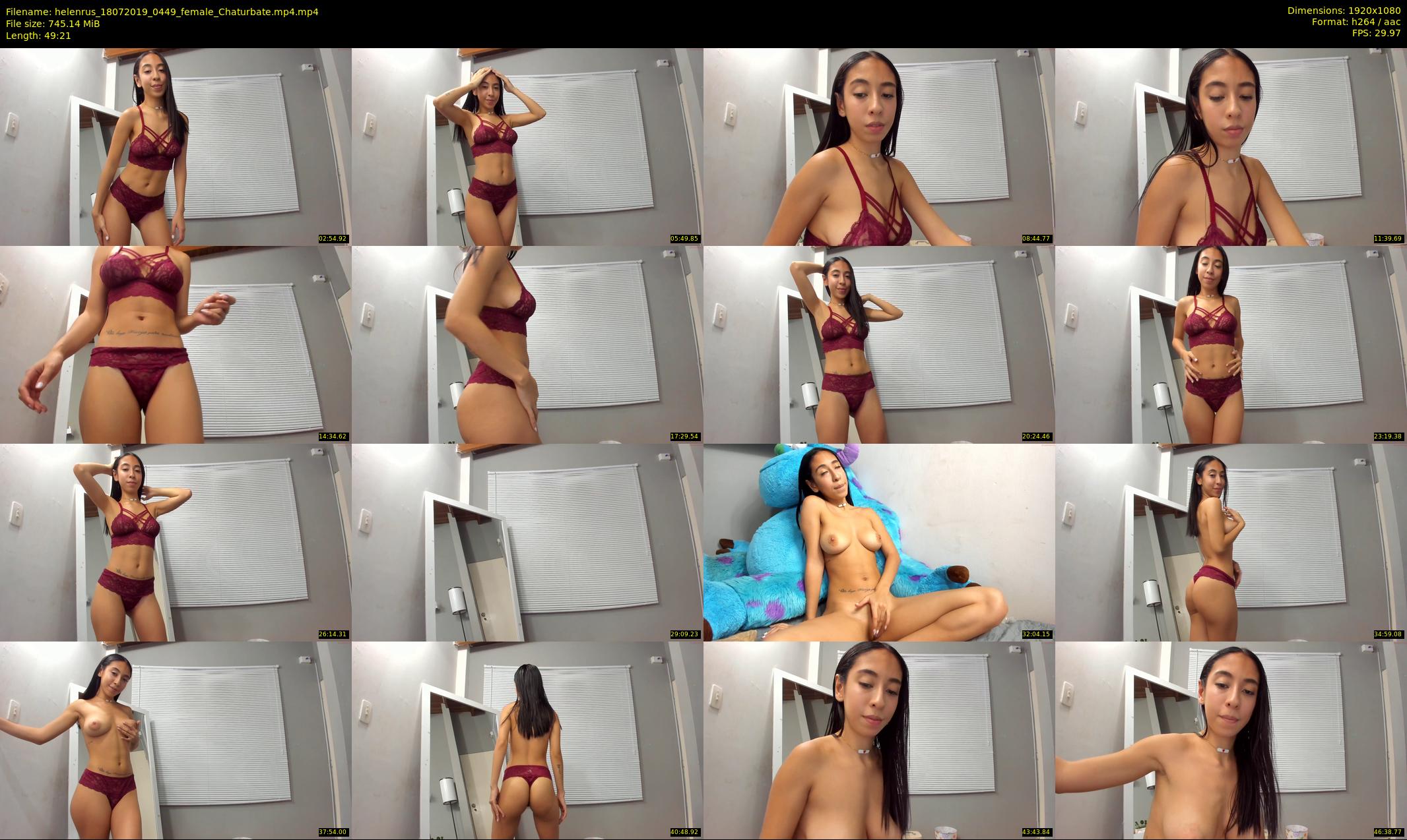 helenrus — 50 minute Chaturbate female cam show recording, 1080p, Jul 18, 2019