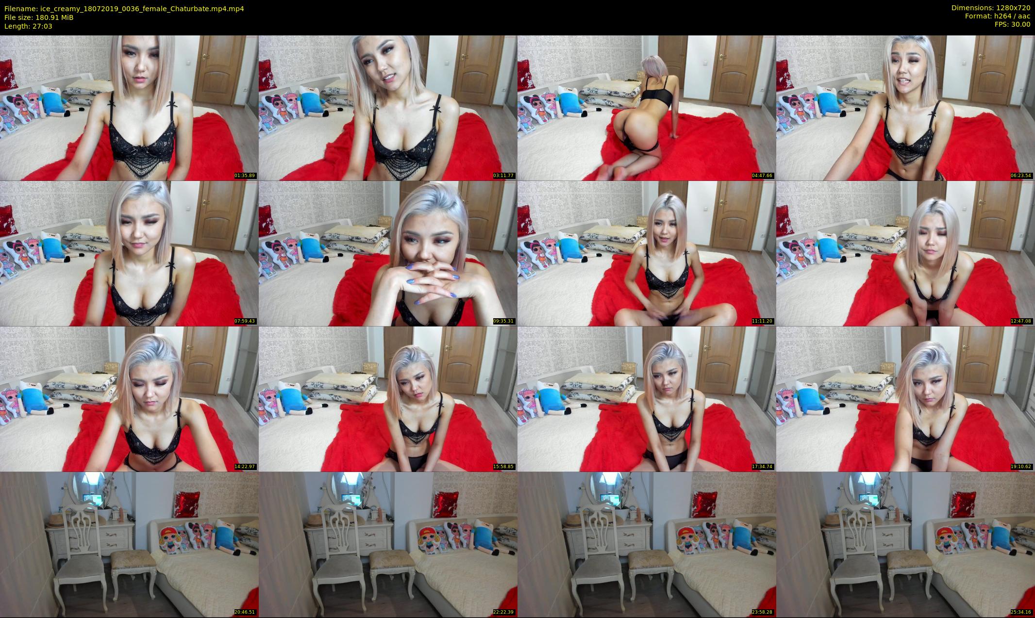 ice_creamy — 28 minute Chaturbate female cam show recording, 720p, Jul 18, 2019
