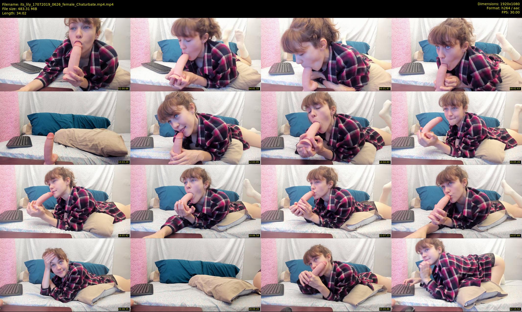 its_lily — 35 minute Chaturbate female cam show recording, 1080p, Jul 17, 2019