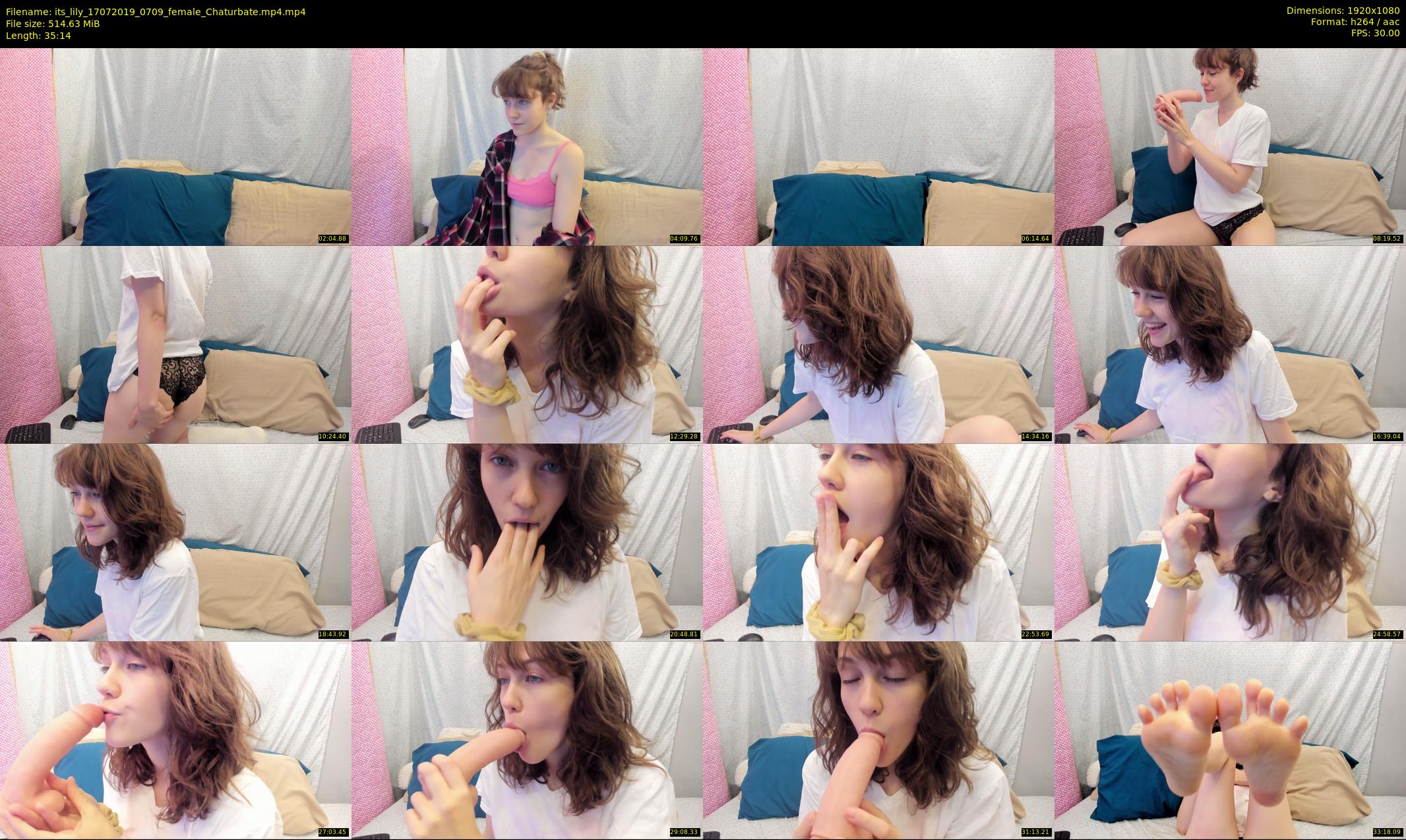 its_lily — 36 minute Chaturbate female cam show recording, 1080p, Jul 17, 2019