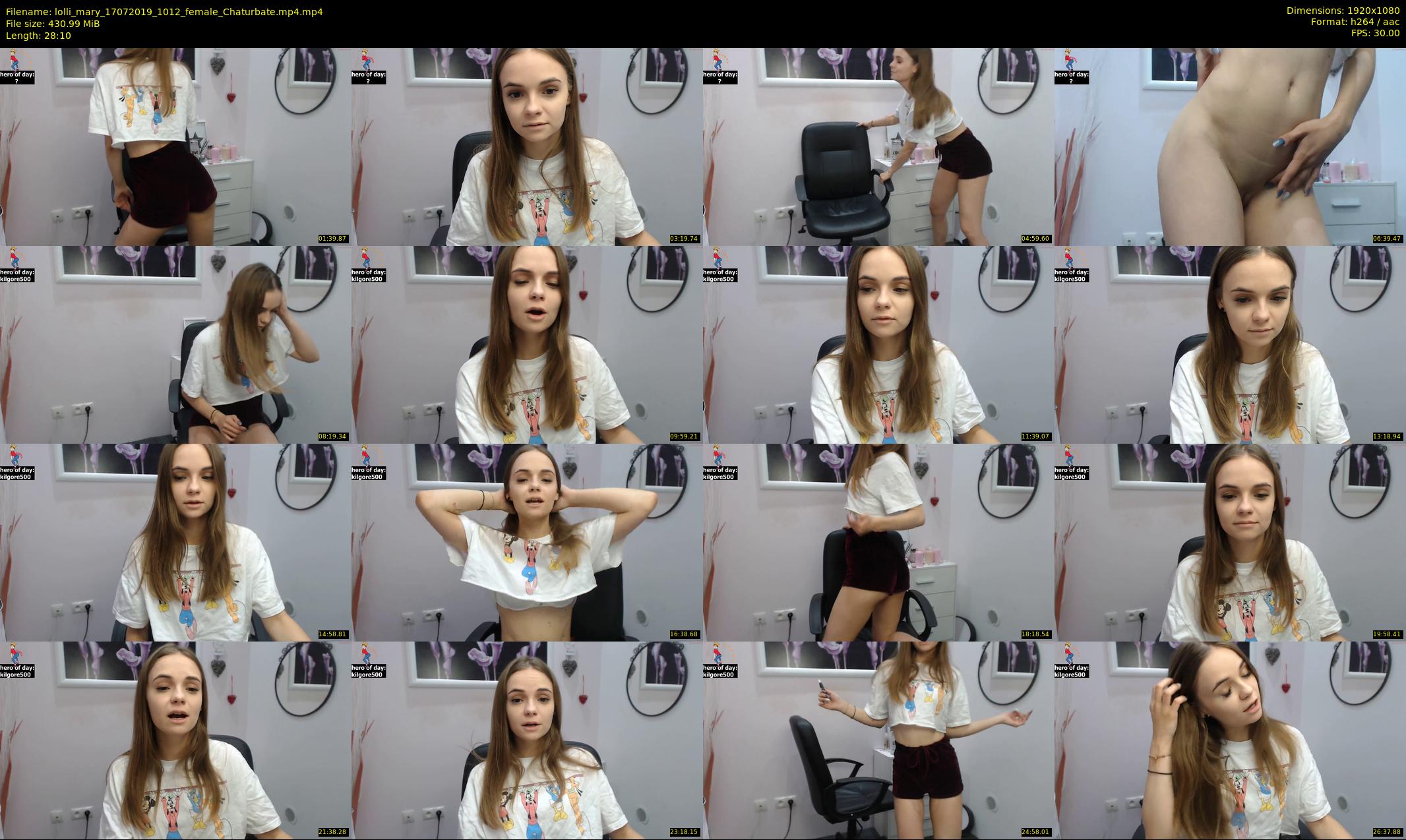 lolli_mary — 29 minute Chaturbate female cam show recording, 1080p, Jul 17, 2019