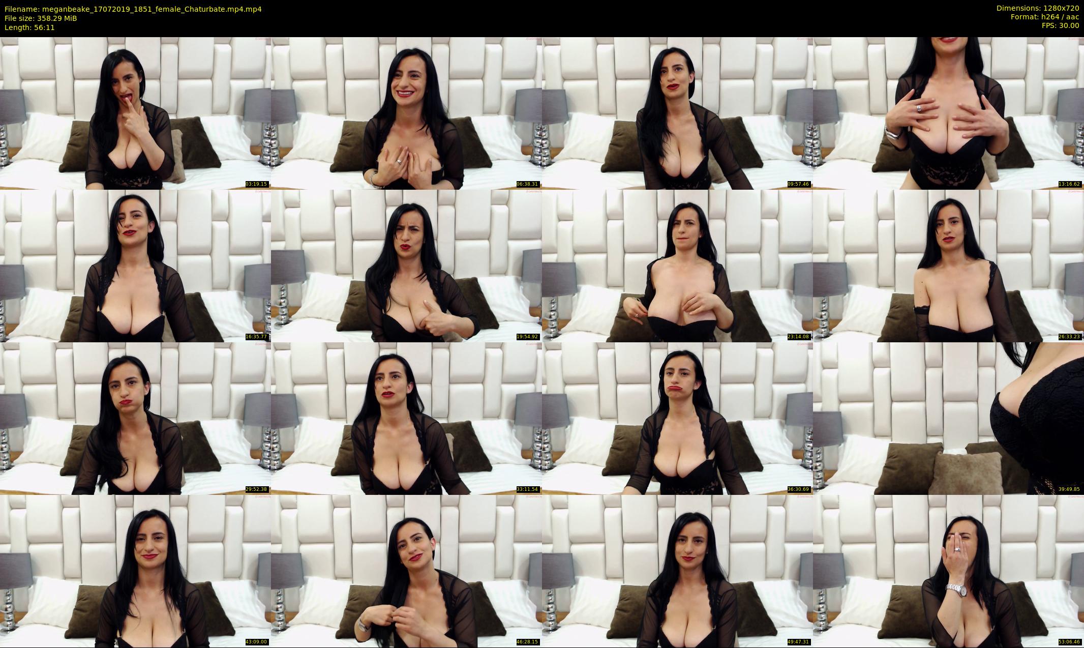 meganbeake — 57 minute Chaturbate female cam show recording, 720p, Jul 17, 2019