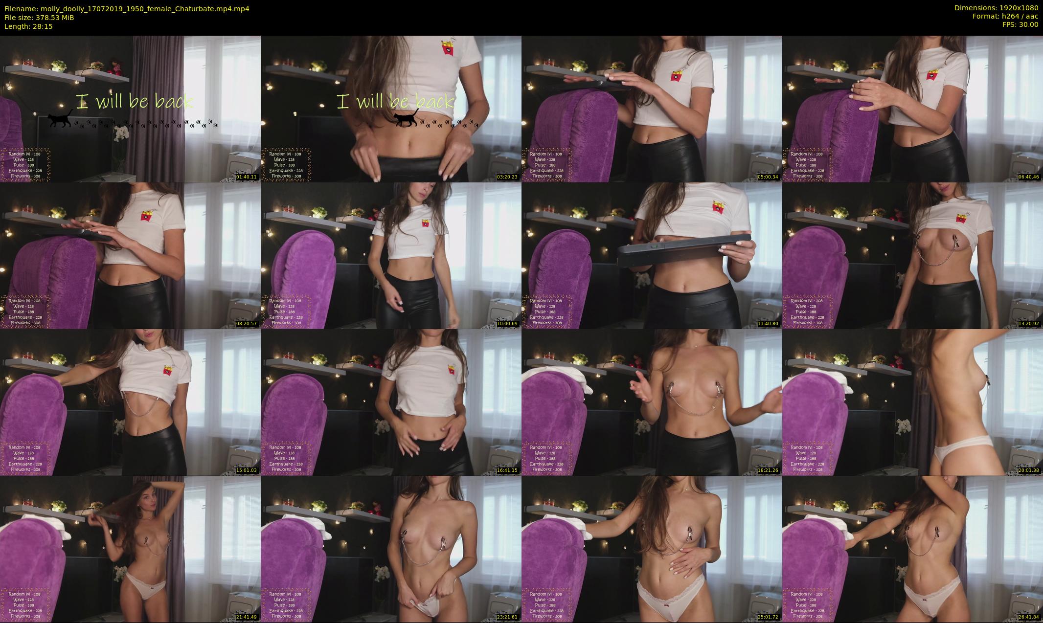 molly_doolly — 29 minute Chaturbate female cam show recording, 1080p, Jul 17, 2019