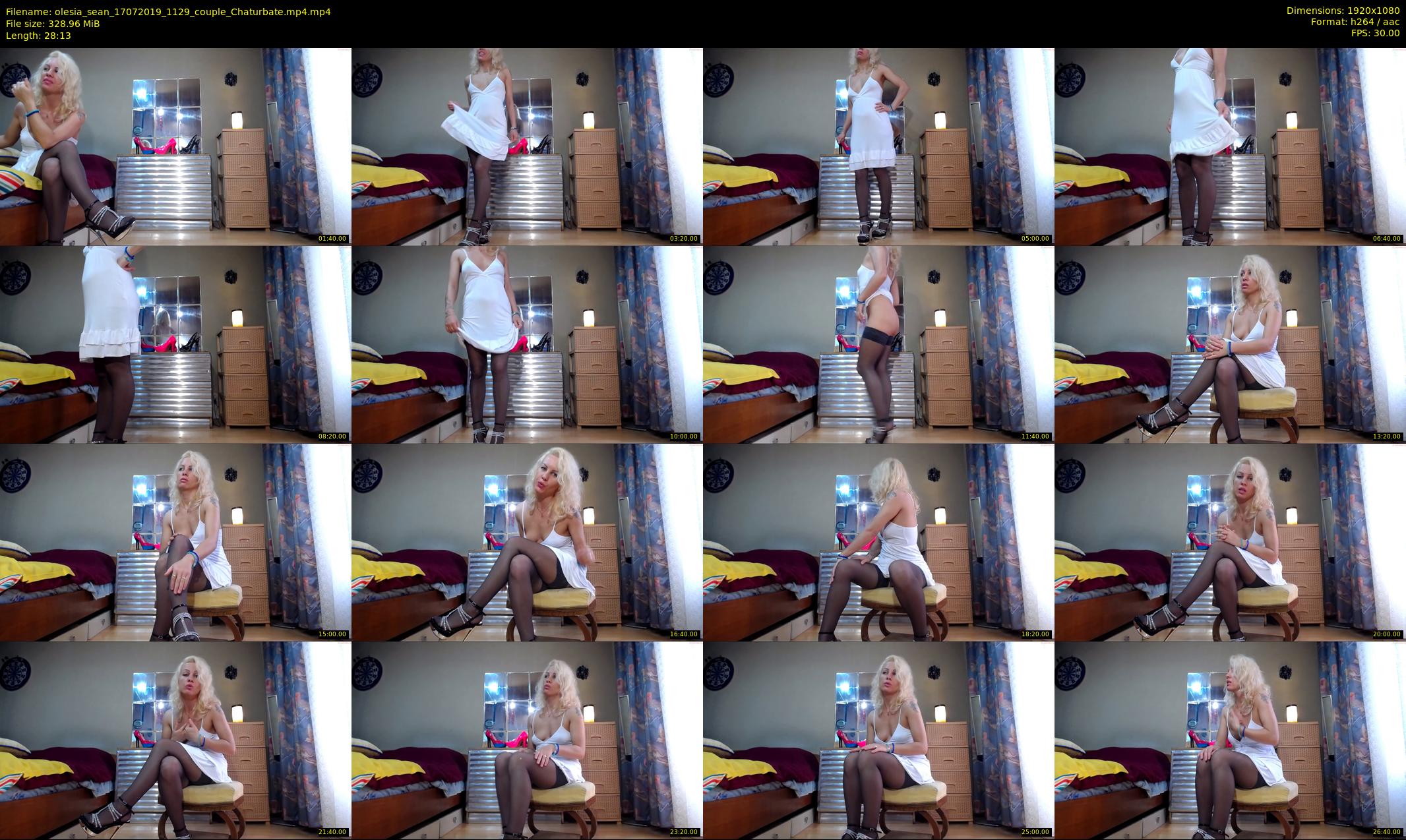 olesia_sean — 29 minute Chaturbate couple cam show recording, 1080p, Jul 17, 2019