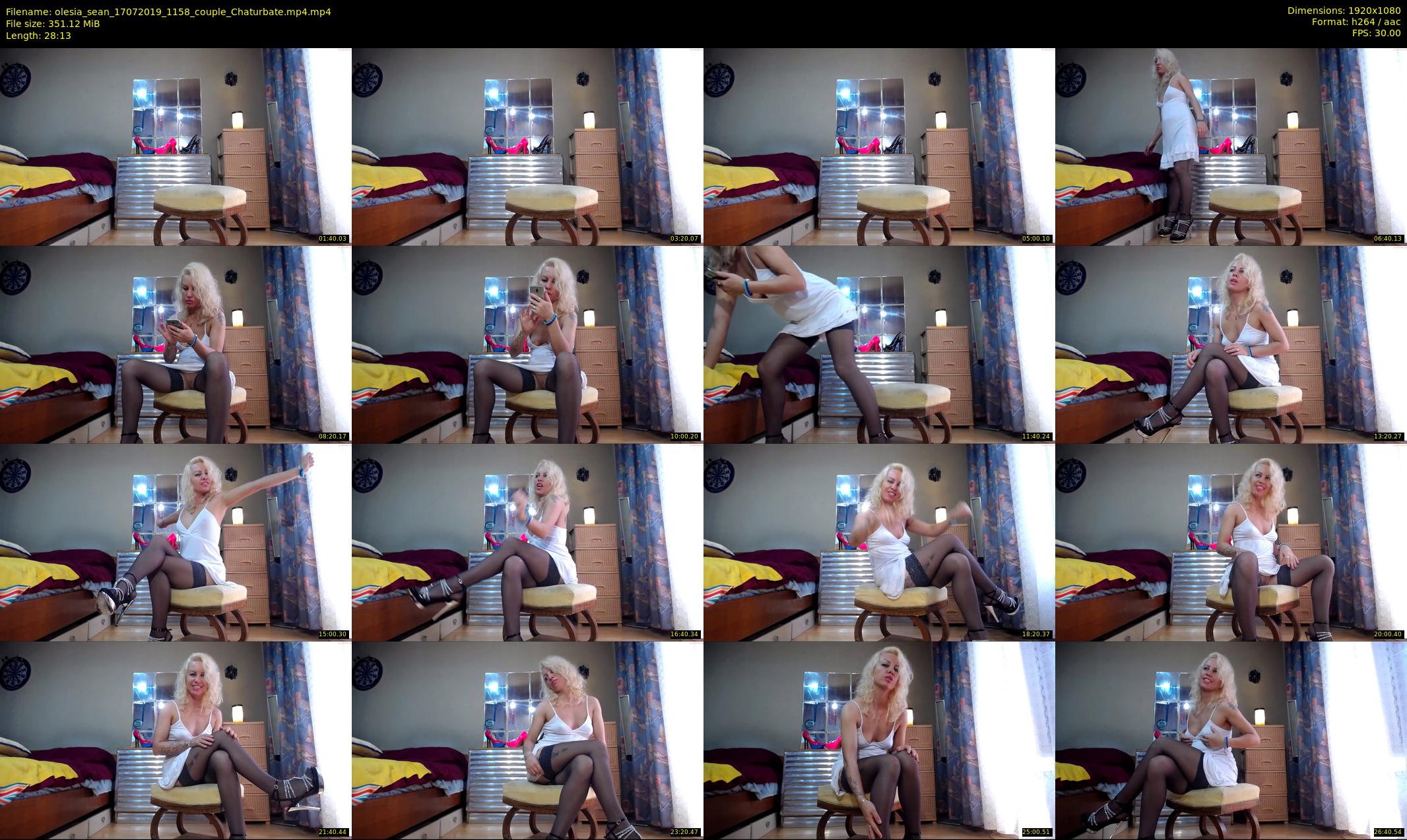 olesia_sean — 29 minute Chaturbate couple cam show recording, 1080p, Jul 17, 2019