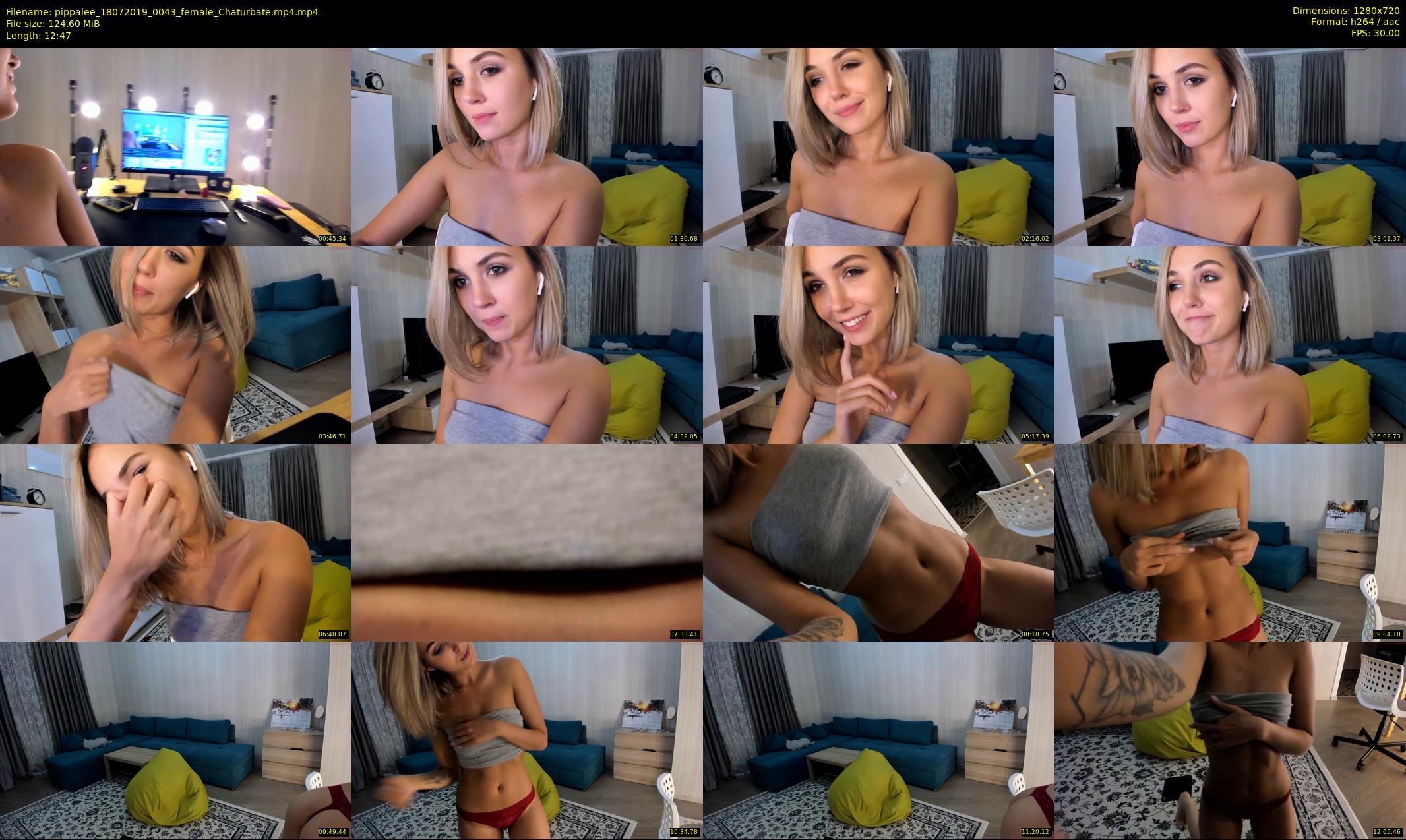 pippalee — 13 minute Chaturbate female cam show recording, 720p, Jul 18, 2019