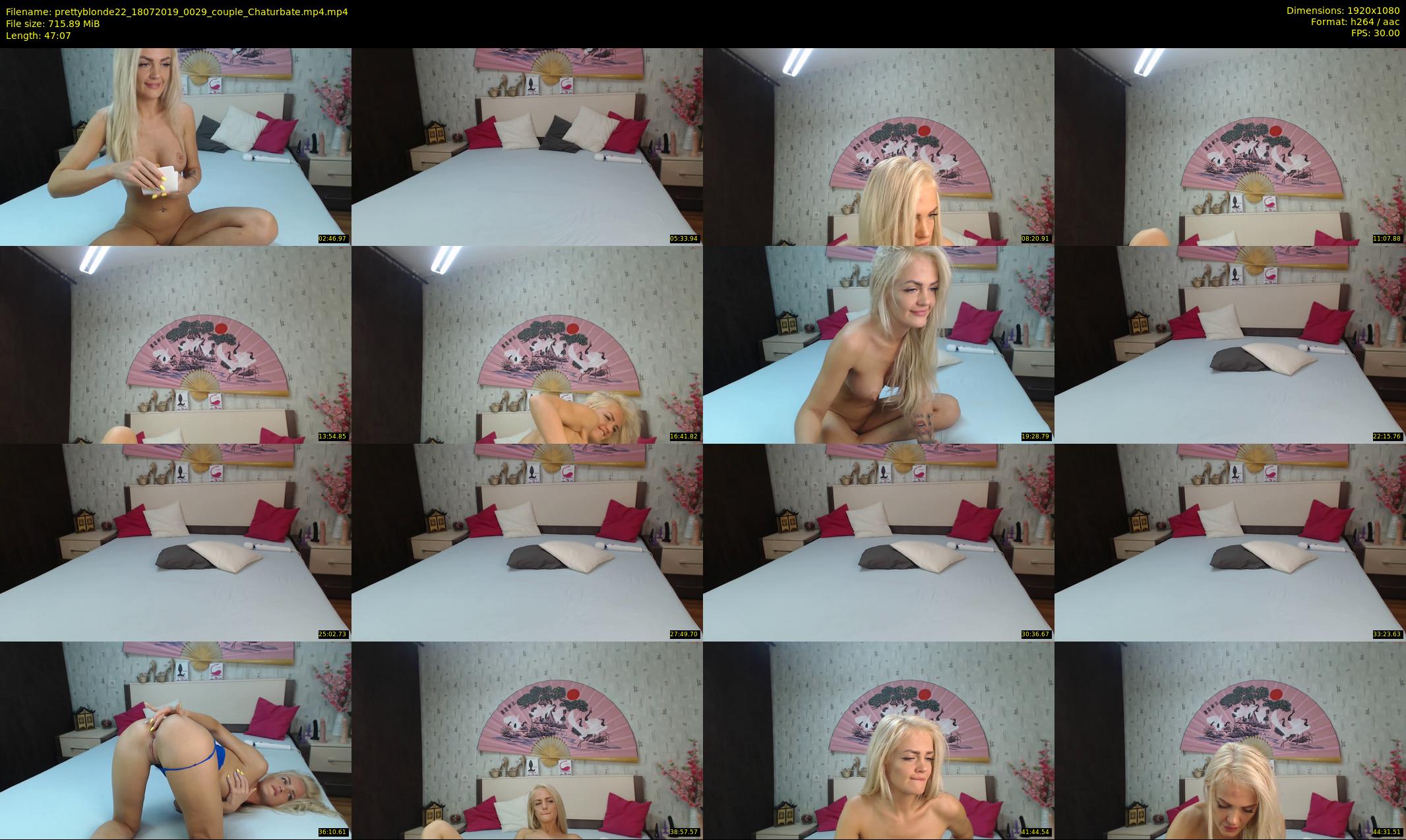 prettyblonde22 — 48 minute Chaturbate female cam show recording, 1080p, Jul 18, 2019