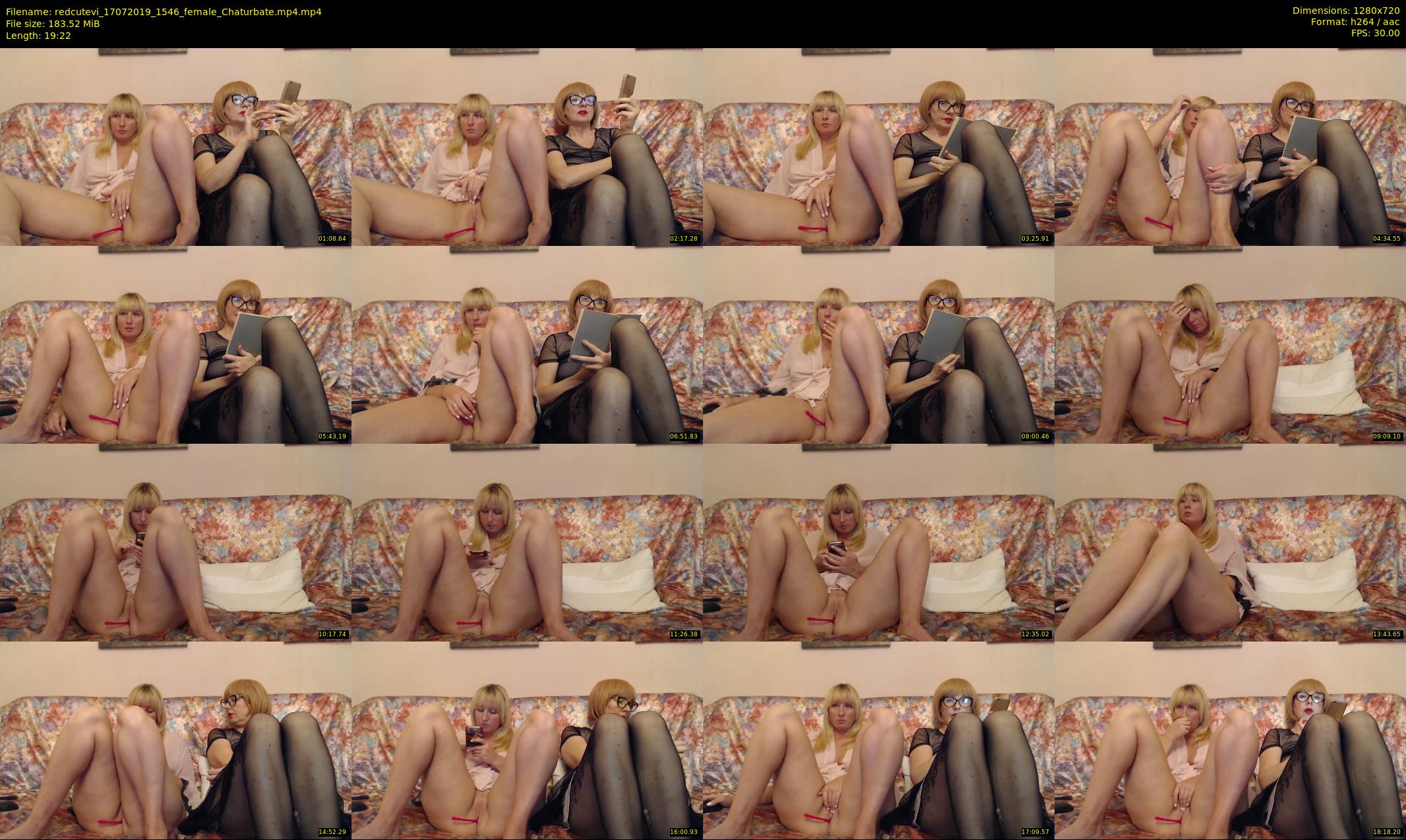 redcutevi — 20 minute Chaturbate female cam show recording, 720p, Jul 17, 2019