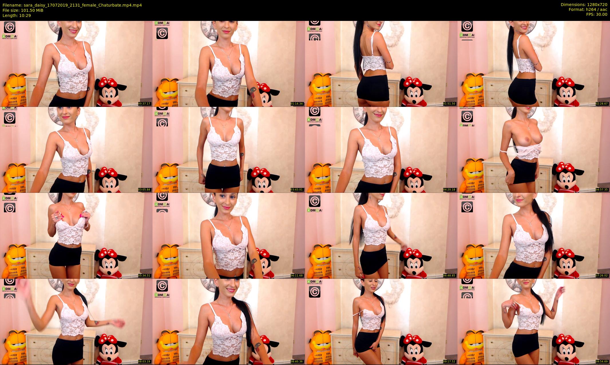 sara_daisy — 11 minute Chaturbate female cam show recording, 720p, Jul 17, 2019