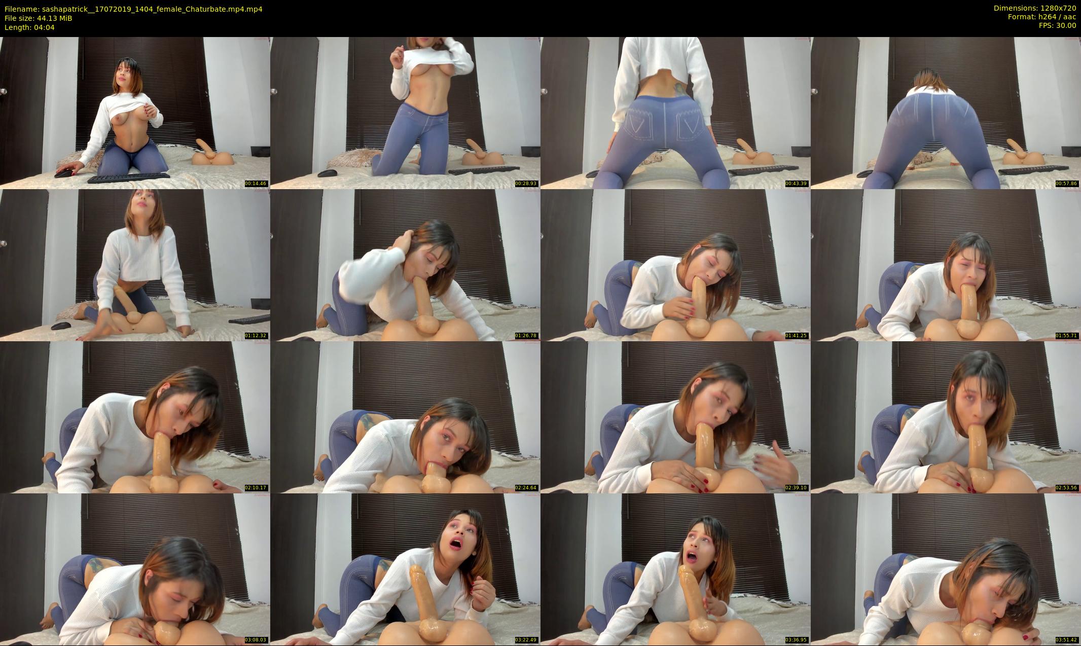 sashapatrick_ — 5 minute Chaturbate female cam show recording, 720p, Jul 17, 2019