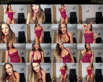 sensualbarbies — 8 minute Chaturbate female cam show recording, 720p, Jul 17, 2019
