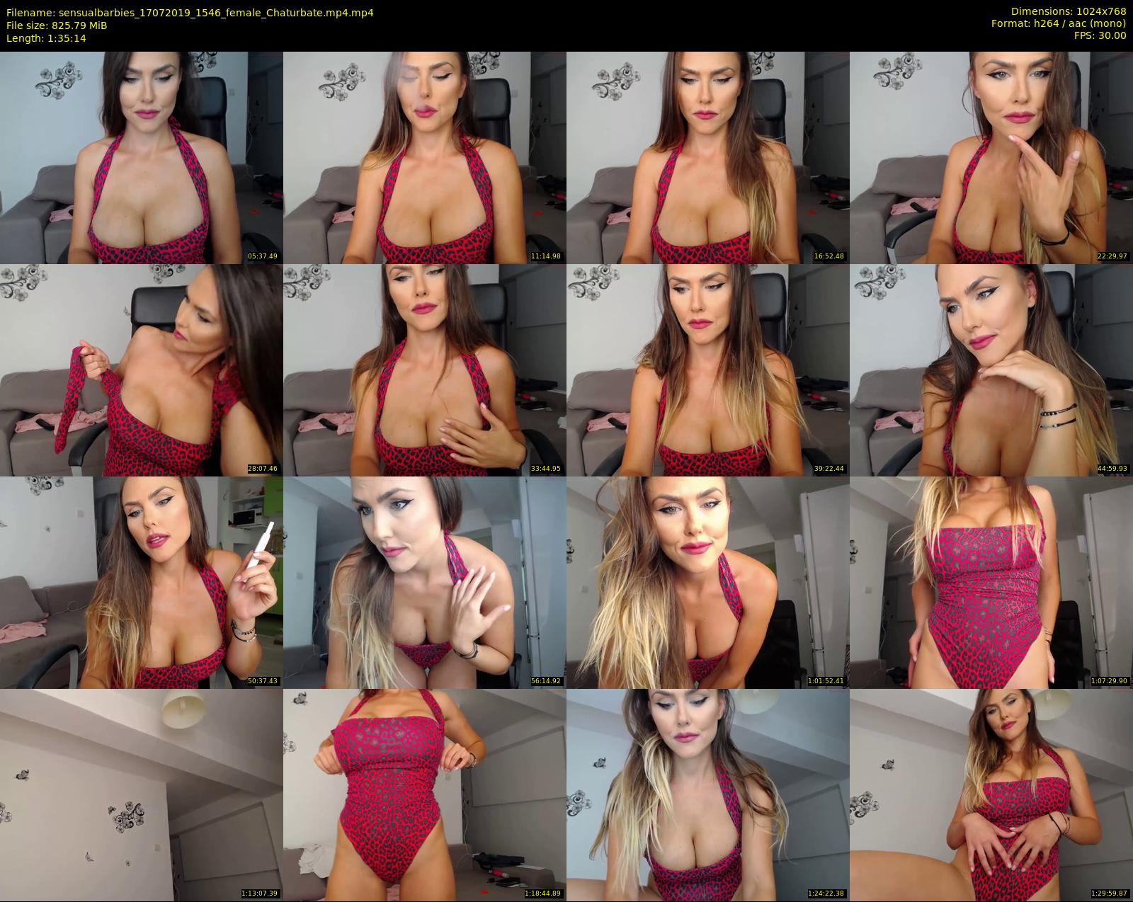 sensualbarbies — 96 minute Chaturbate female cam show recording, 720p, Jul 17, 2019