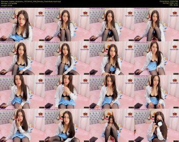 sophia_alejandra — 19 minute Chaturbate female cam show recording, 720p, Jul 17, 2019