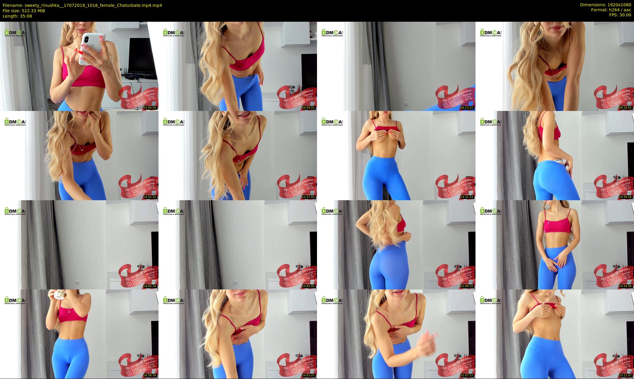 sweety_rinushka_ — 36 minute Chaturbate female cam show recording, 1080p, Jul 17, 2019