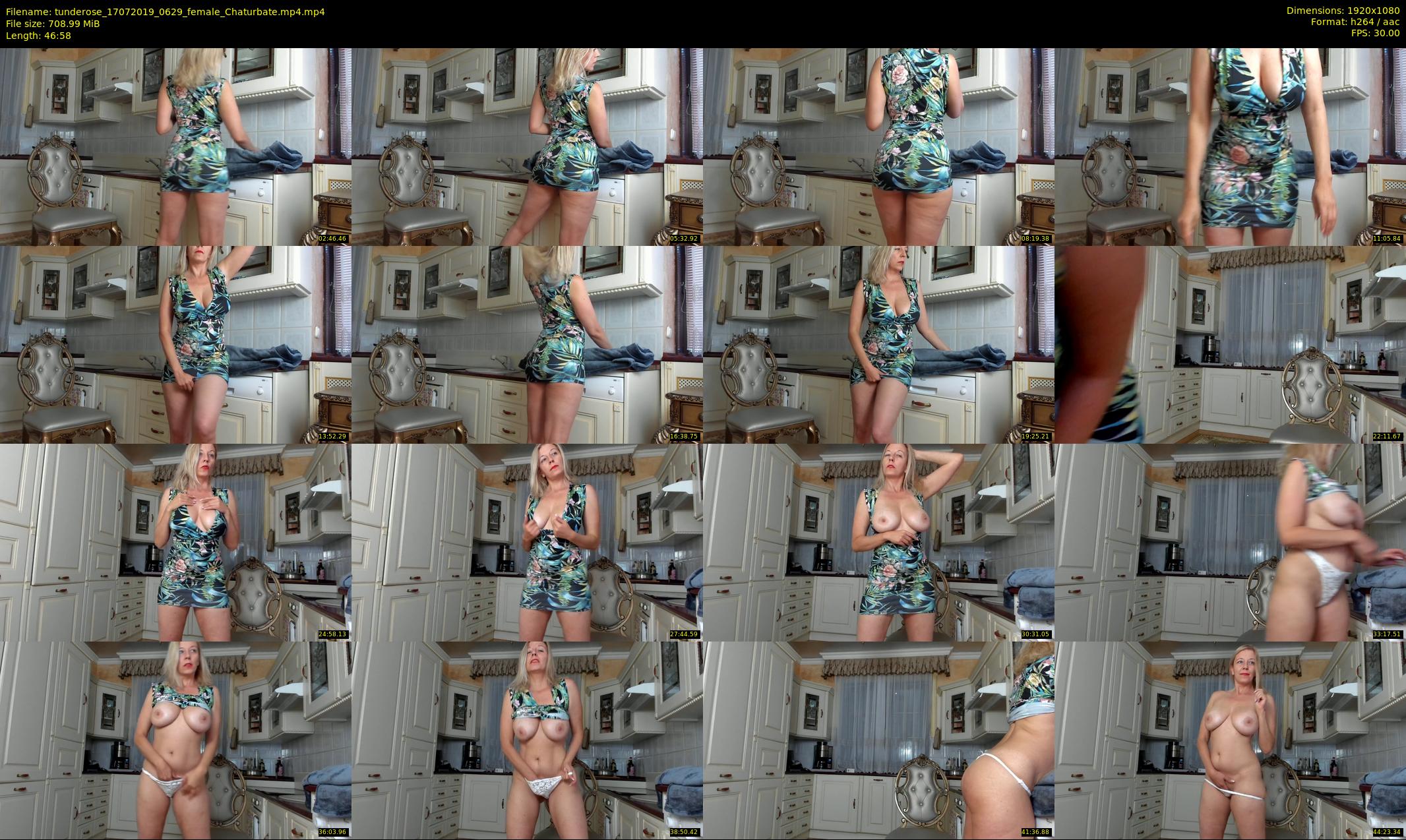 tunderose — 47 minute Chaturbate female cam show recording, 1080p, Jul 17, 2019