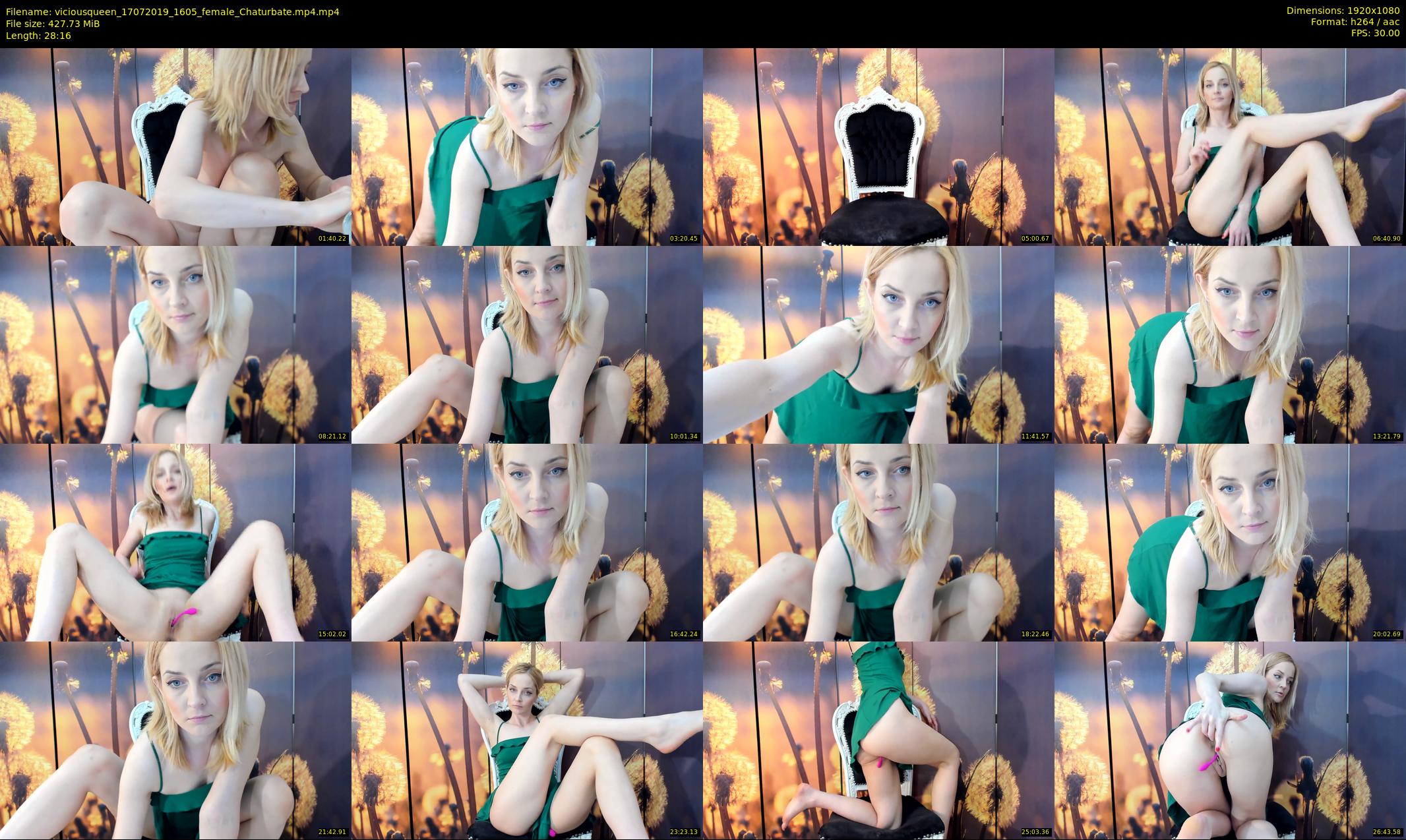 viciousqueen — 29 minute Chaturbate female cam show recording, 1080p, Jul 17, 2019