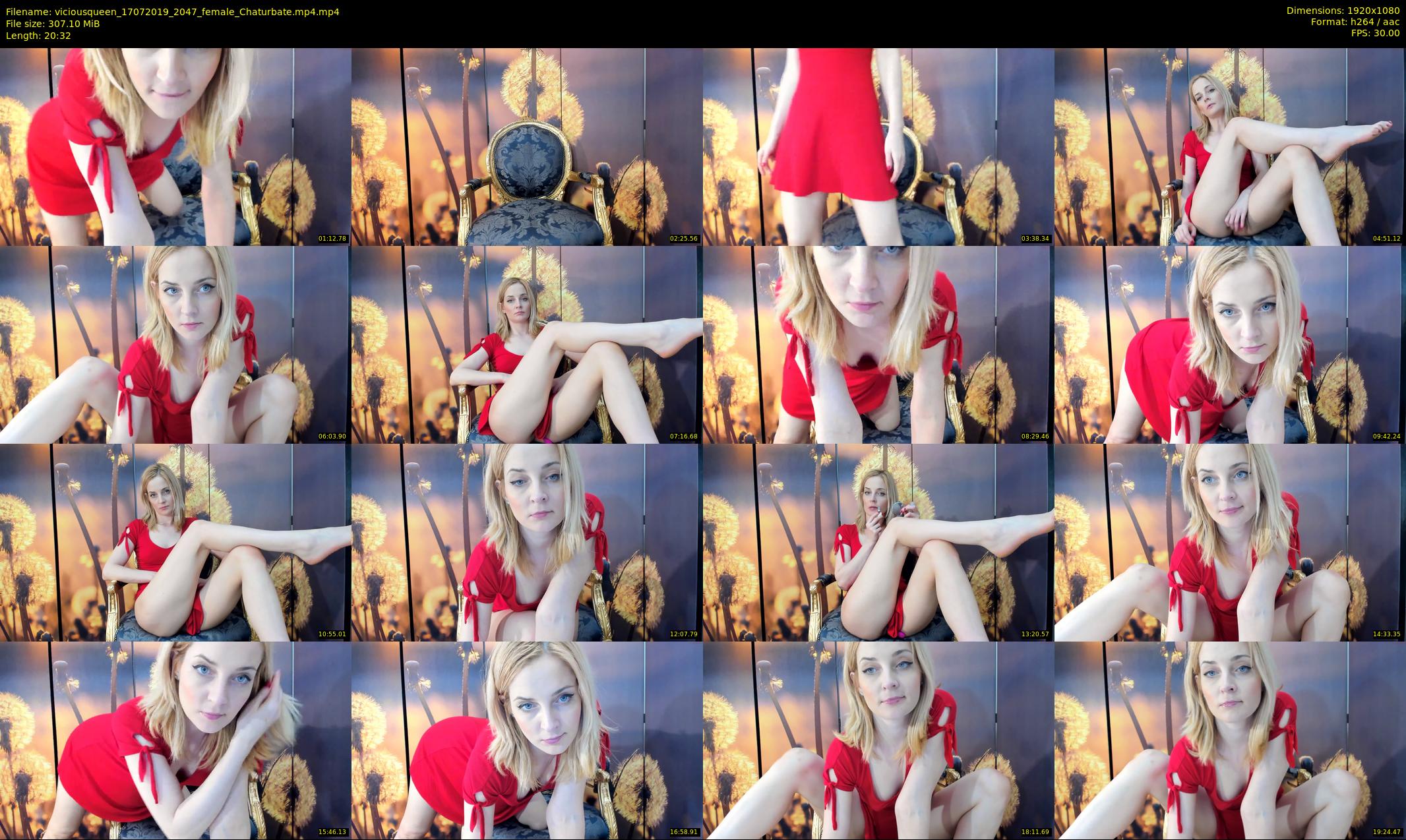 viciousqueen — 21 minute Chaturbate female cam show recording, 1080p, Jul 17, 2019