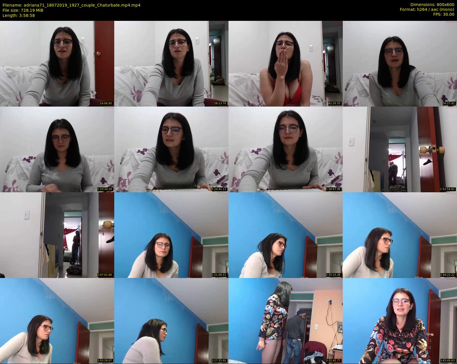 adriana71 — 239 minute Chaturbate couple cam show recording, 480p, Jul 18, 2019