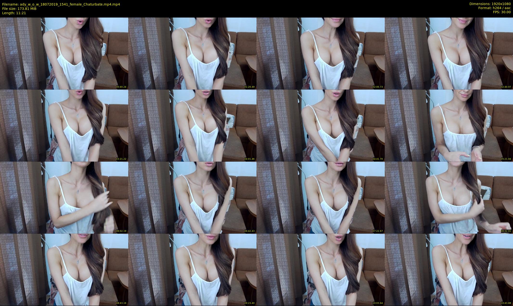 ady_w_o_w — 12 minute Chaturbate female cam show recording, 1080p, Jul 18, 2019