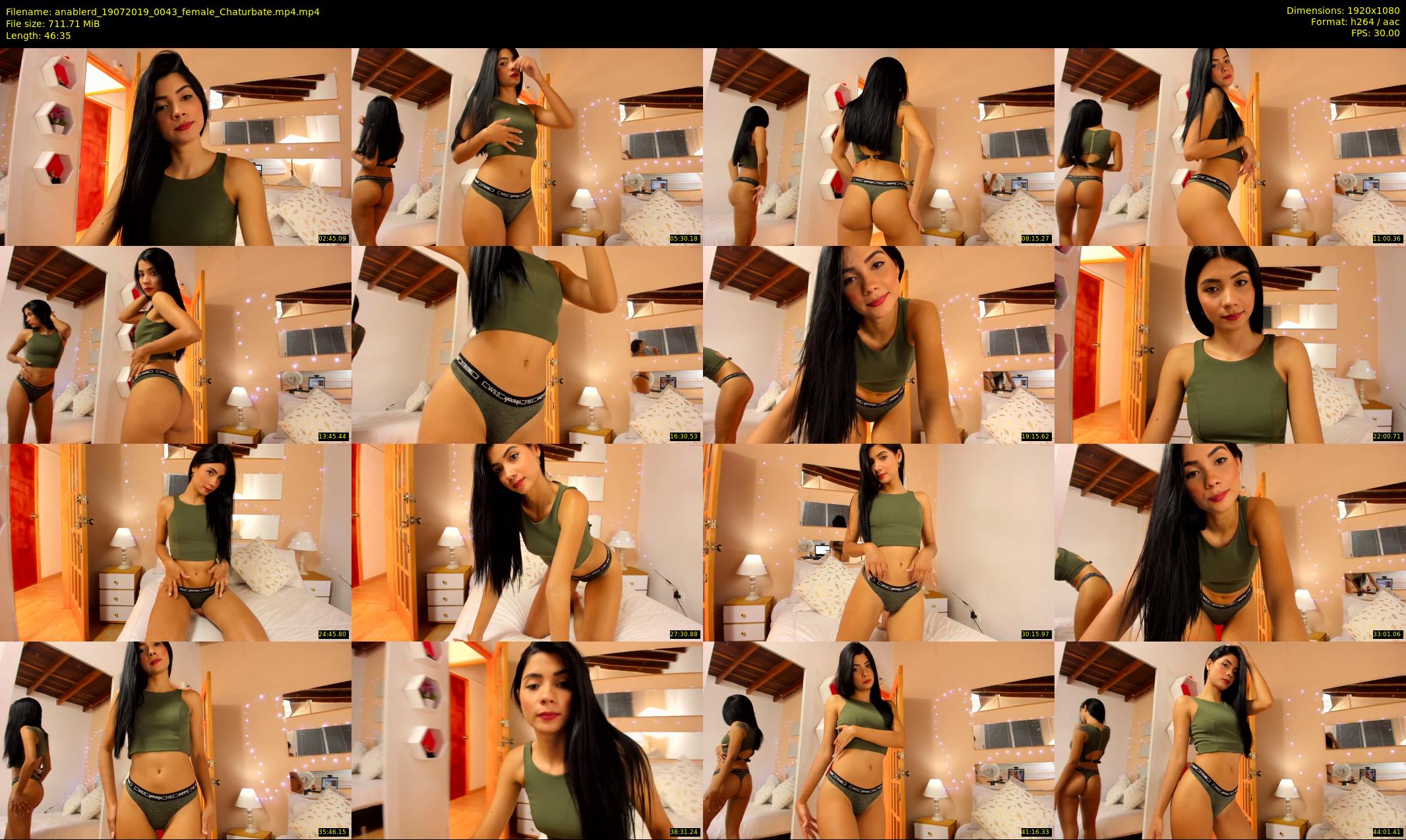 anablerd — 47 minute Chaturbate female cam show recording, 1080p, Jul 19, 2019