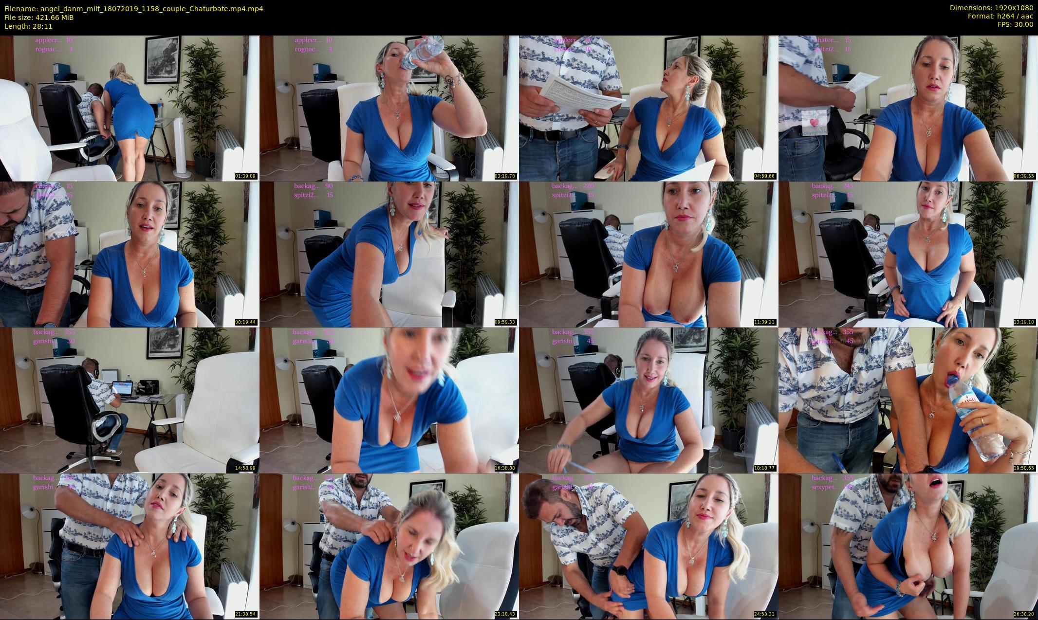 angel_danm_milf — 29 minute Chaturbate female cam show recording, 1080p, Jul 18, 2019