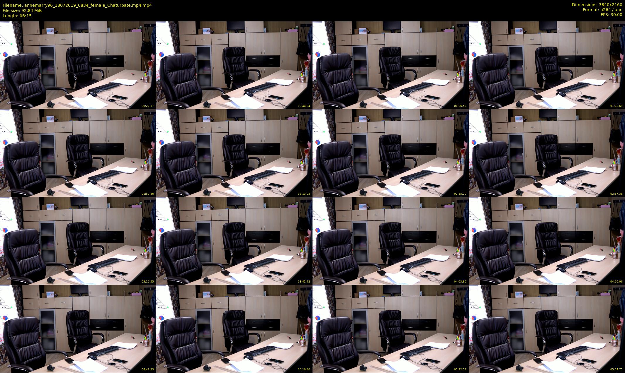 annemarry96 — 7 minute Chaturbate female cam show recording, 4K, Jul 18, 2019