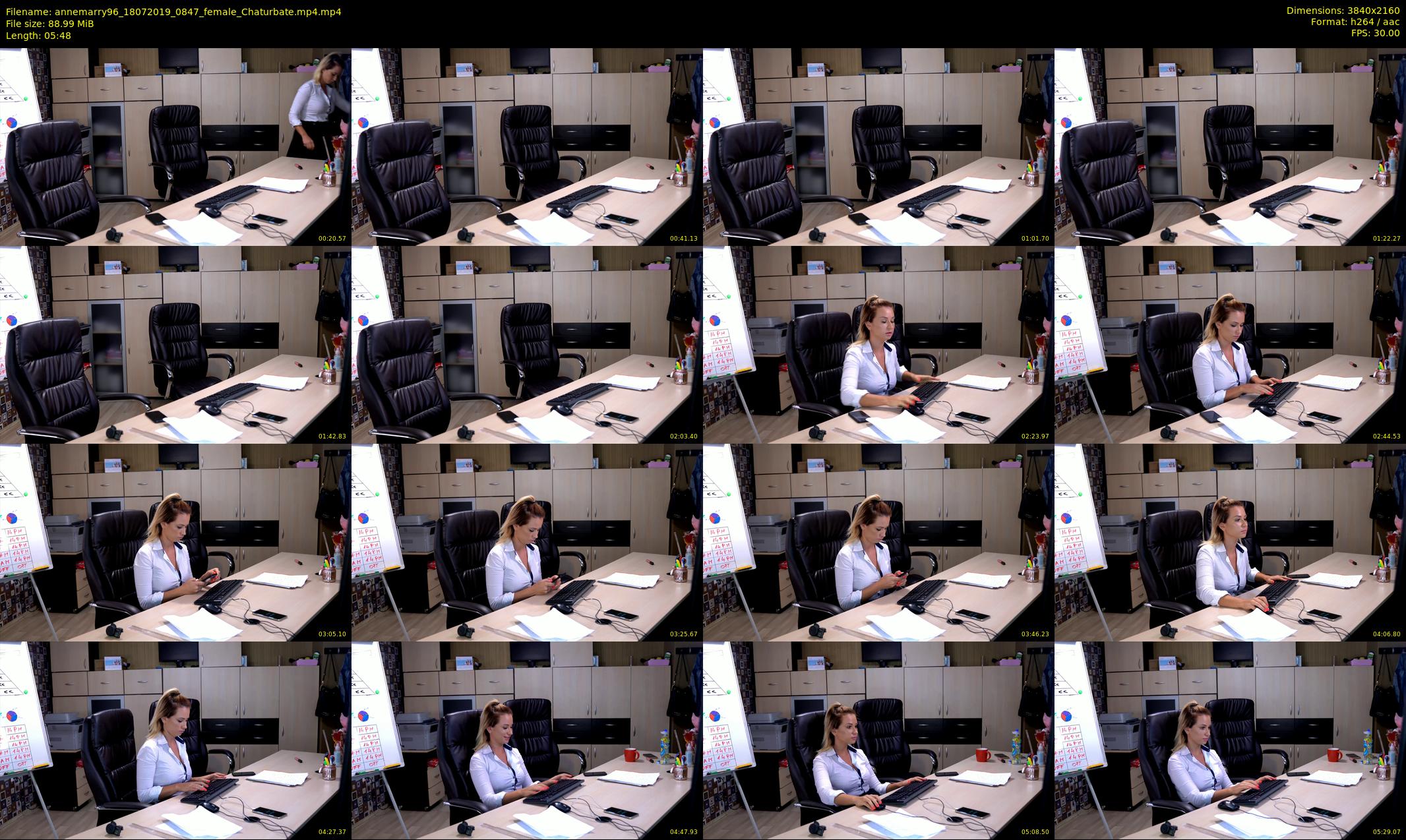 annemarry96 — 6 minute Chaturbate female cam show recording, 4K, Jul 18, 2019