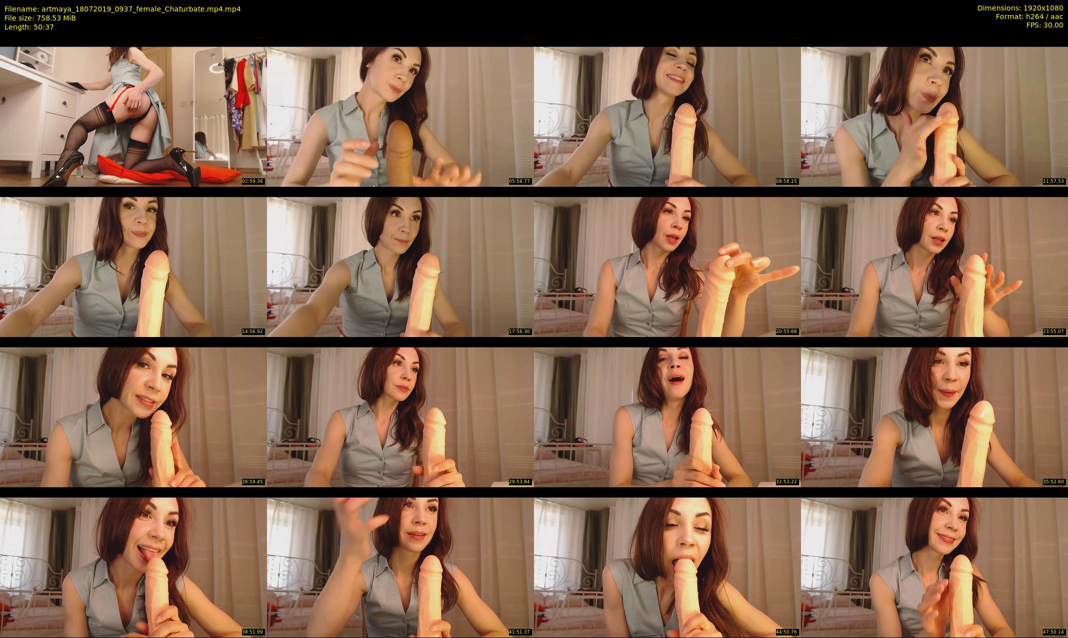 artmaya — 51 minute Chaturbate female cam show recording, 1080p, Jul 18, 2019