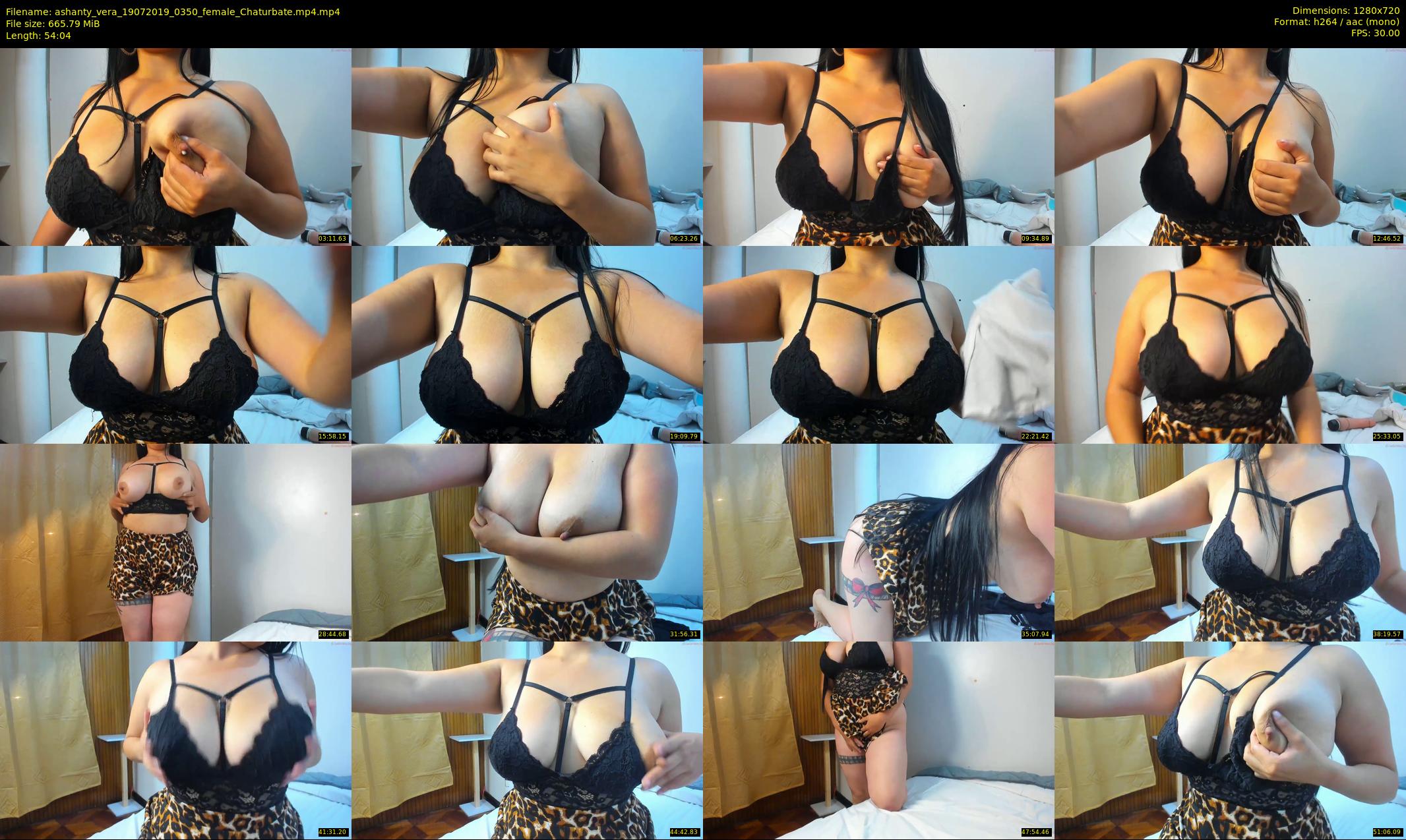 ashanty_vera — 55 minute Chaturbate couple cam show recording, 720p, Jul 19, 2019