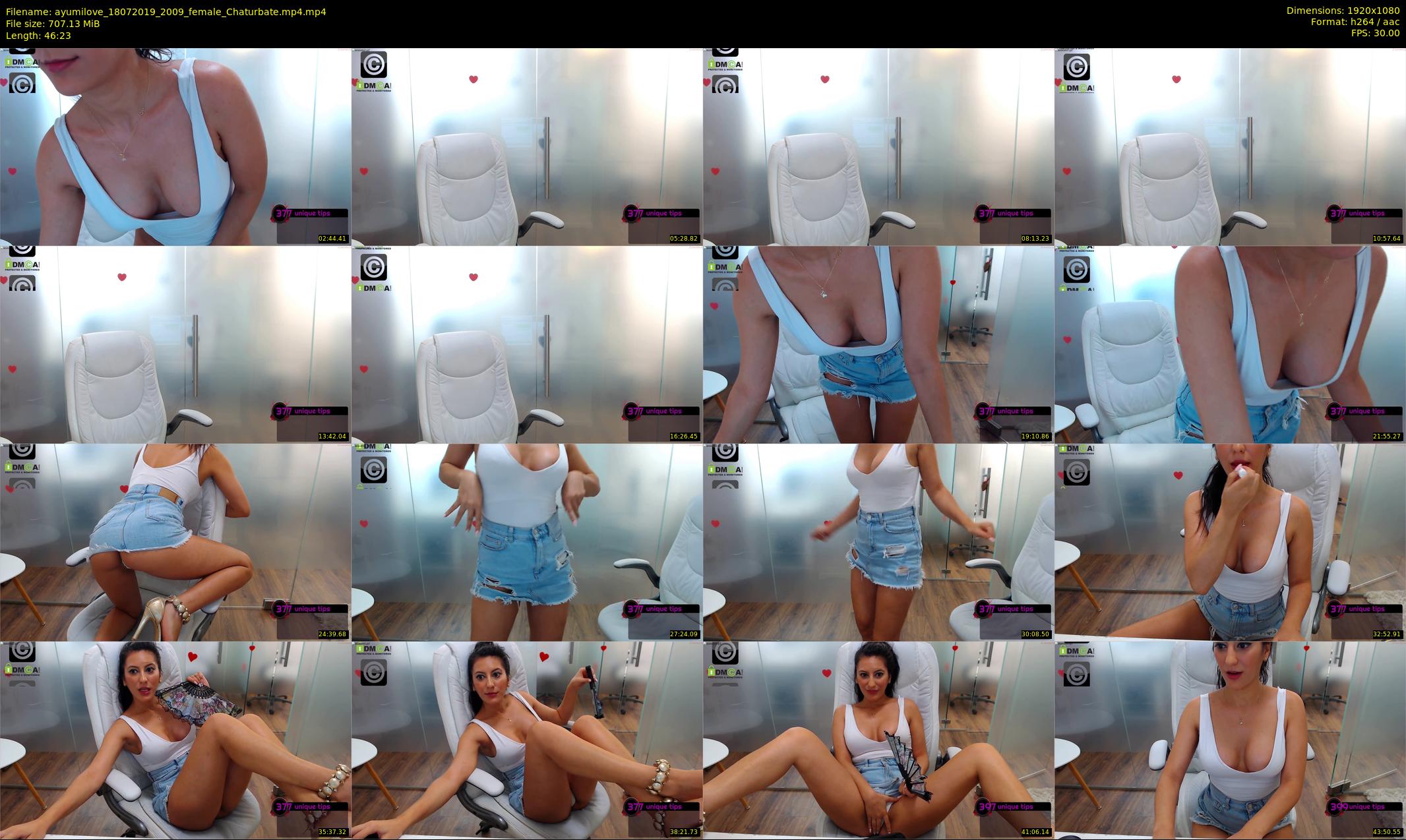ayumilove — 47 minute Chaturbate female cam show recording, 1080p, Jul 18, 2019