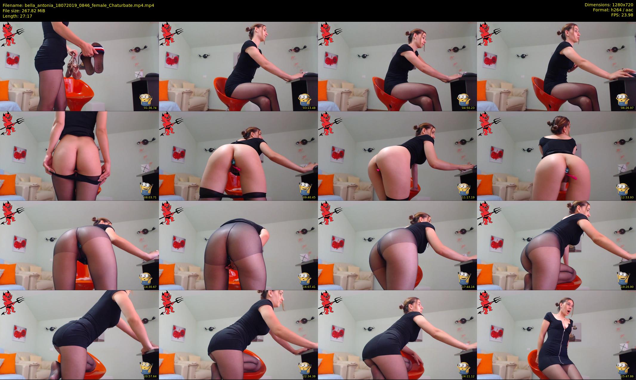bella_antonia — 28 minute Chaturbate female cam show recording, 720p, Jul 18, 2019