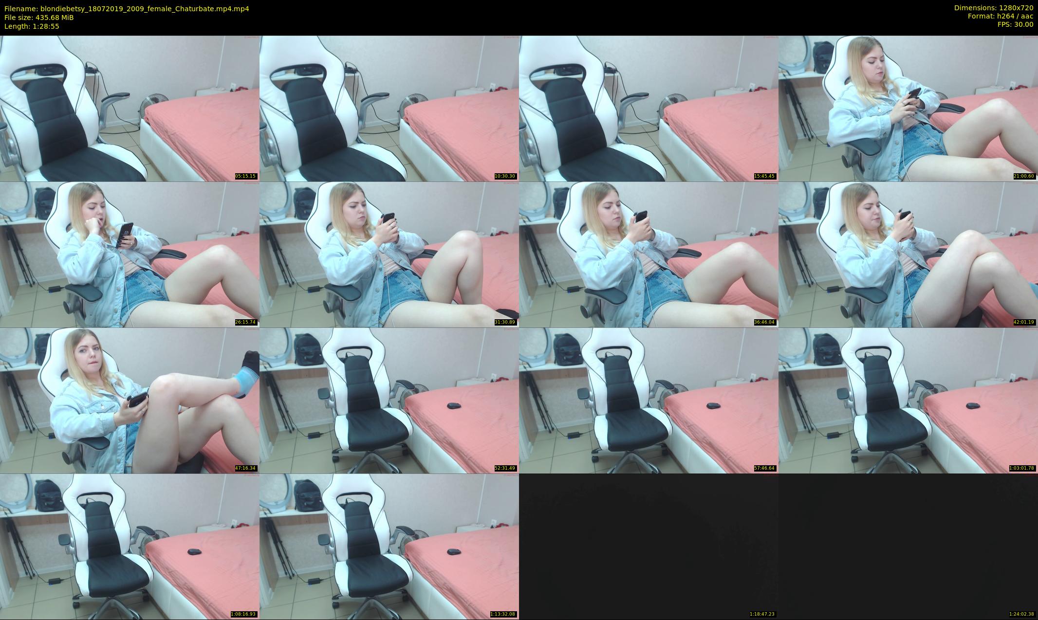 blondiebetsy — 89 minute Chaturbate female cam show recording, 720p, Jul 18, 2019