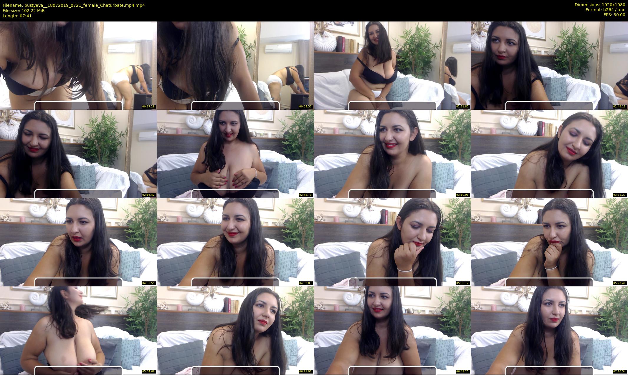 bustyeva_ — 8 minute Chaturbate female cam show recording, 1080p, Jul 18, 2019