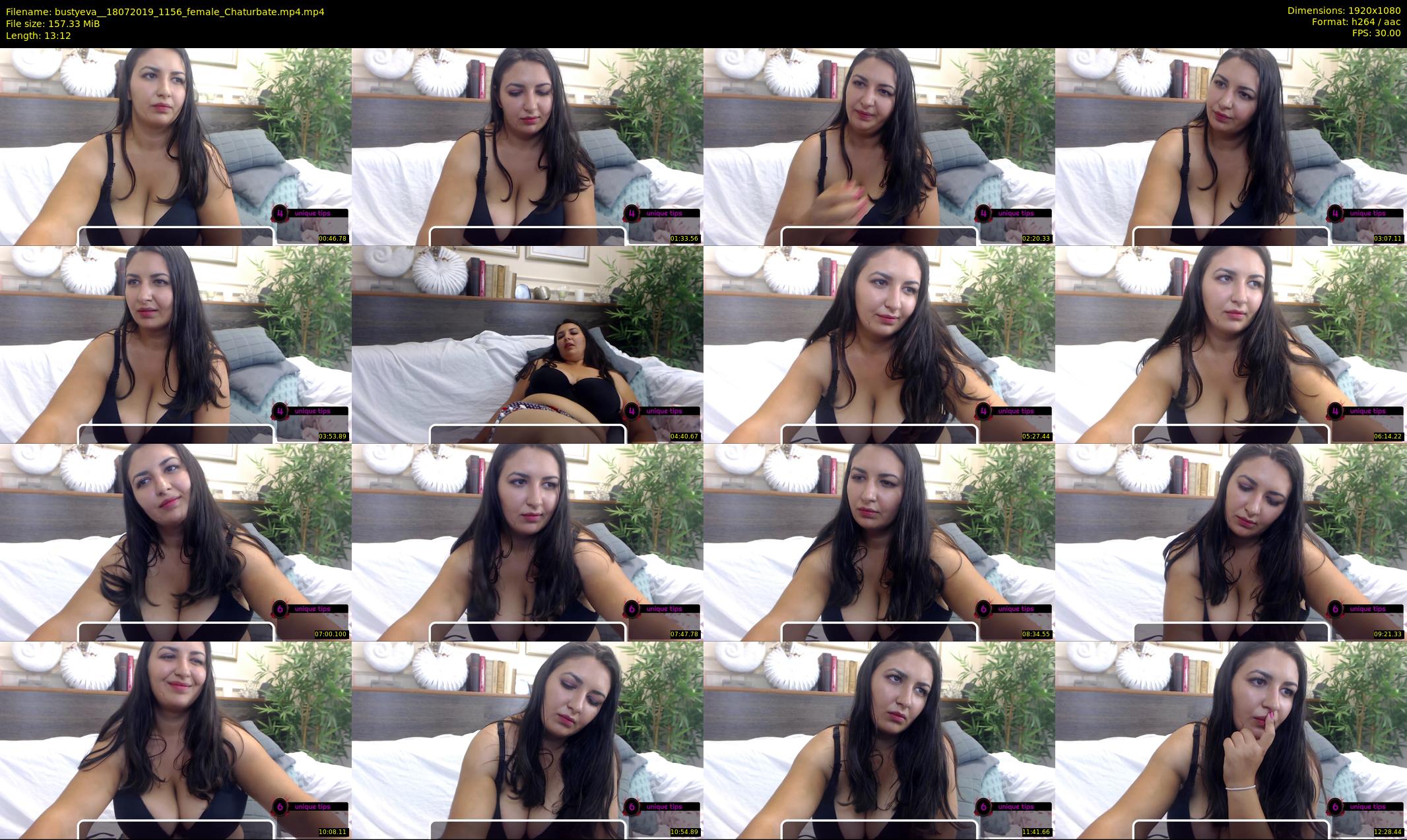 bustyeva_ — 14 minute Chaturbate female cam show recording, 1080p, Jul 18, 2019