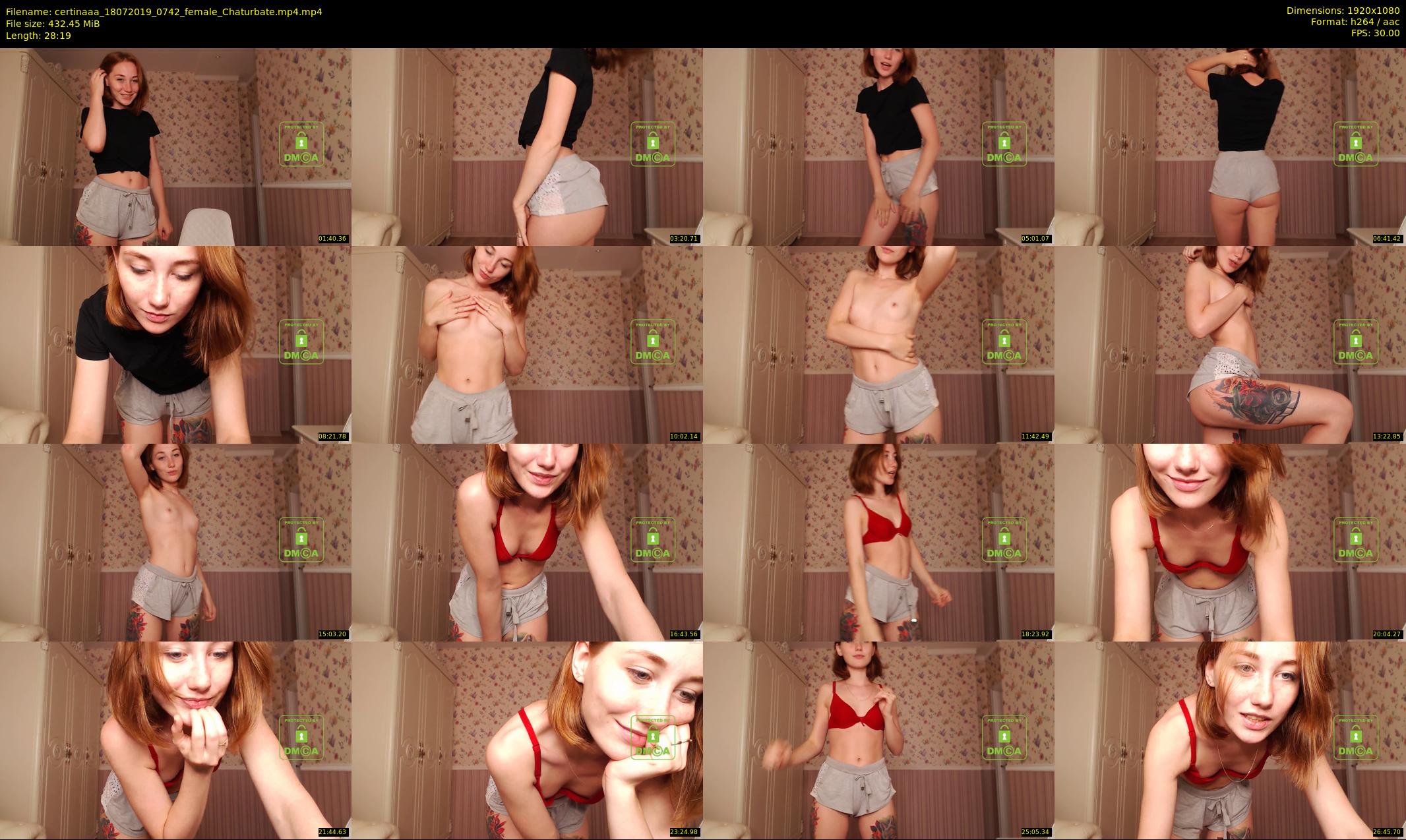 certinaaa — 29 minute Chaturbate female cam show recording, 1080p, Jul 18, 2019