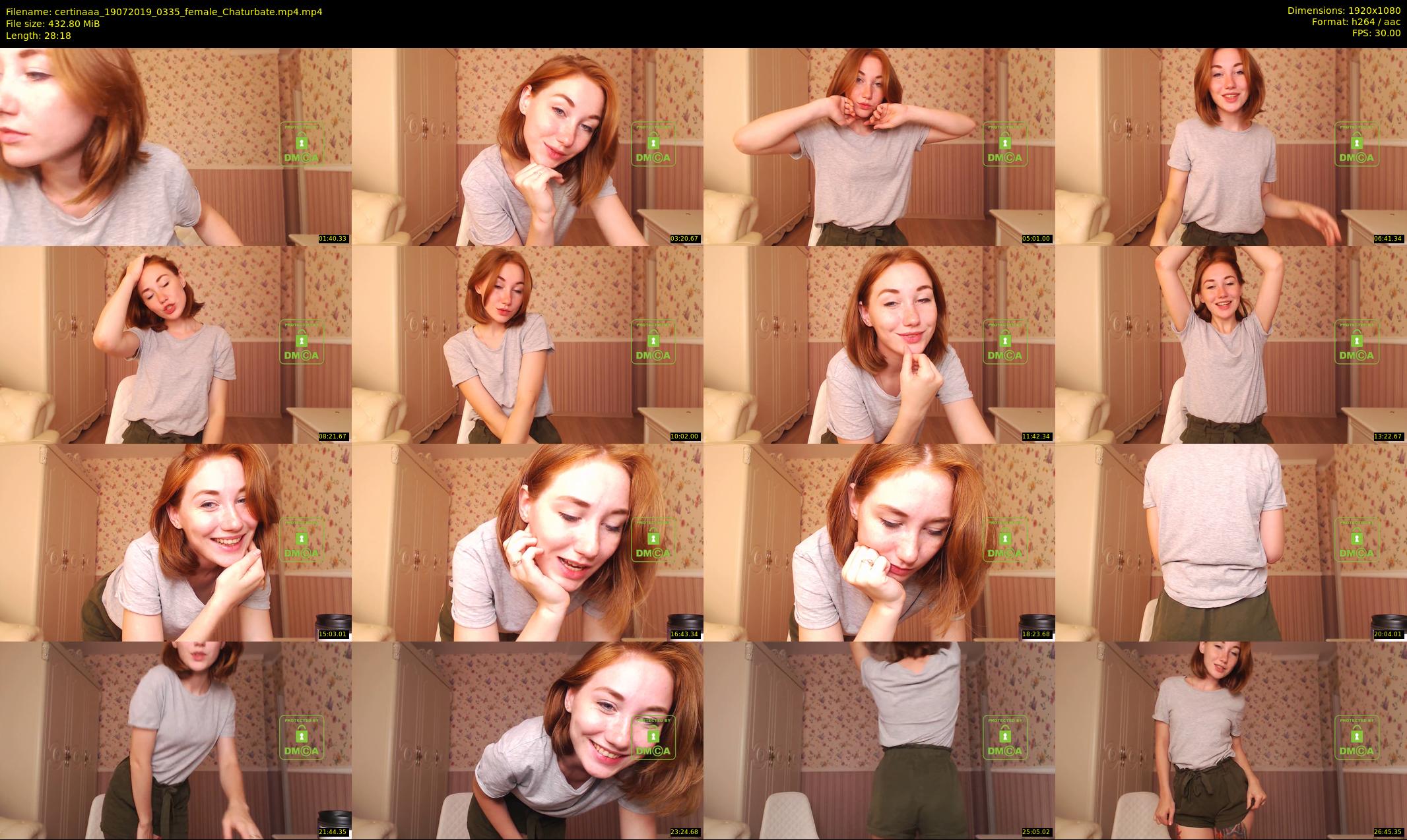 certinaaa — 29 minute Chaturbate female cam show recording, 1080p, Jul 19, 2019