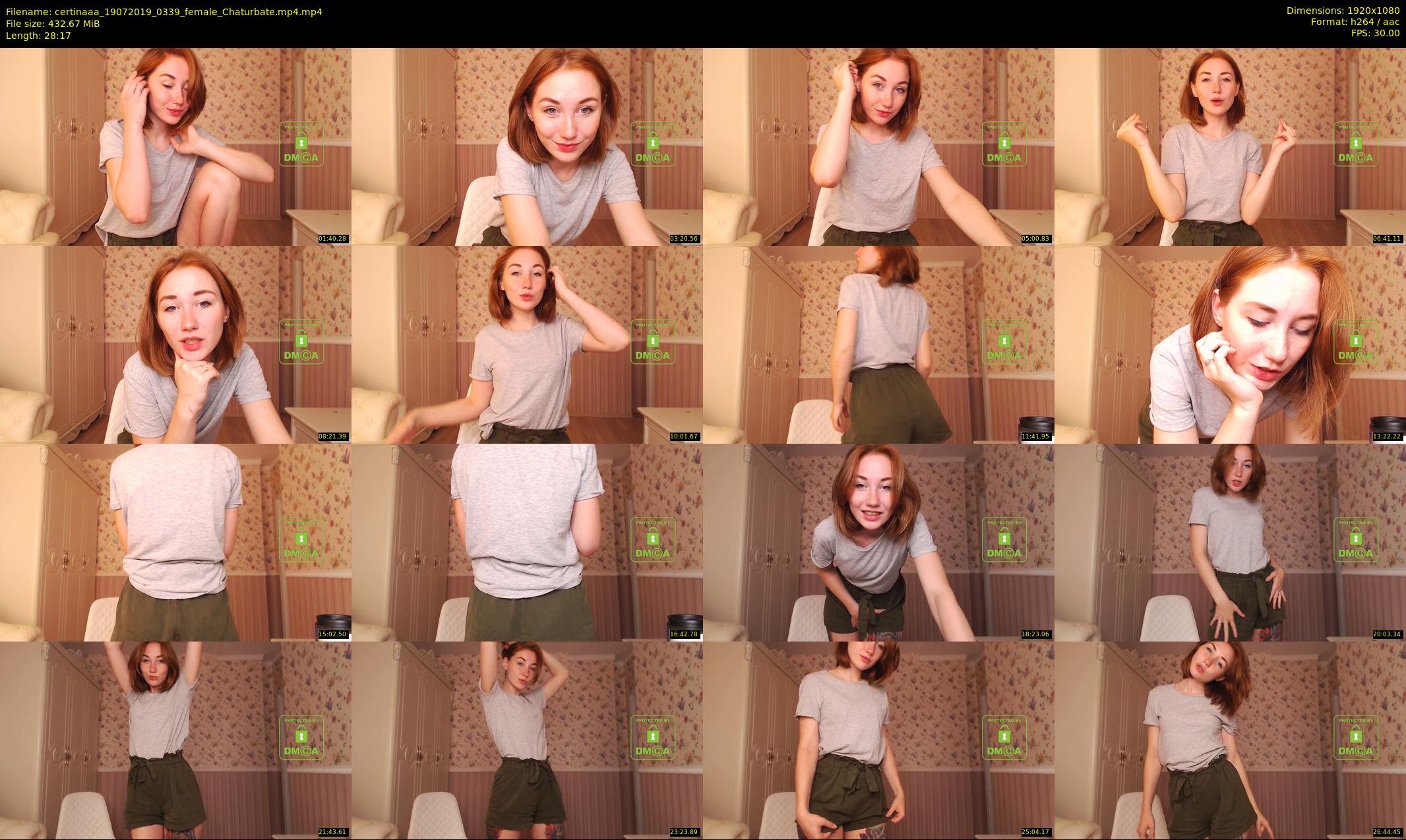 certinaaa — 29 minute Chaturbate female cam show recording, 1080p, Jul 19, 2019
