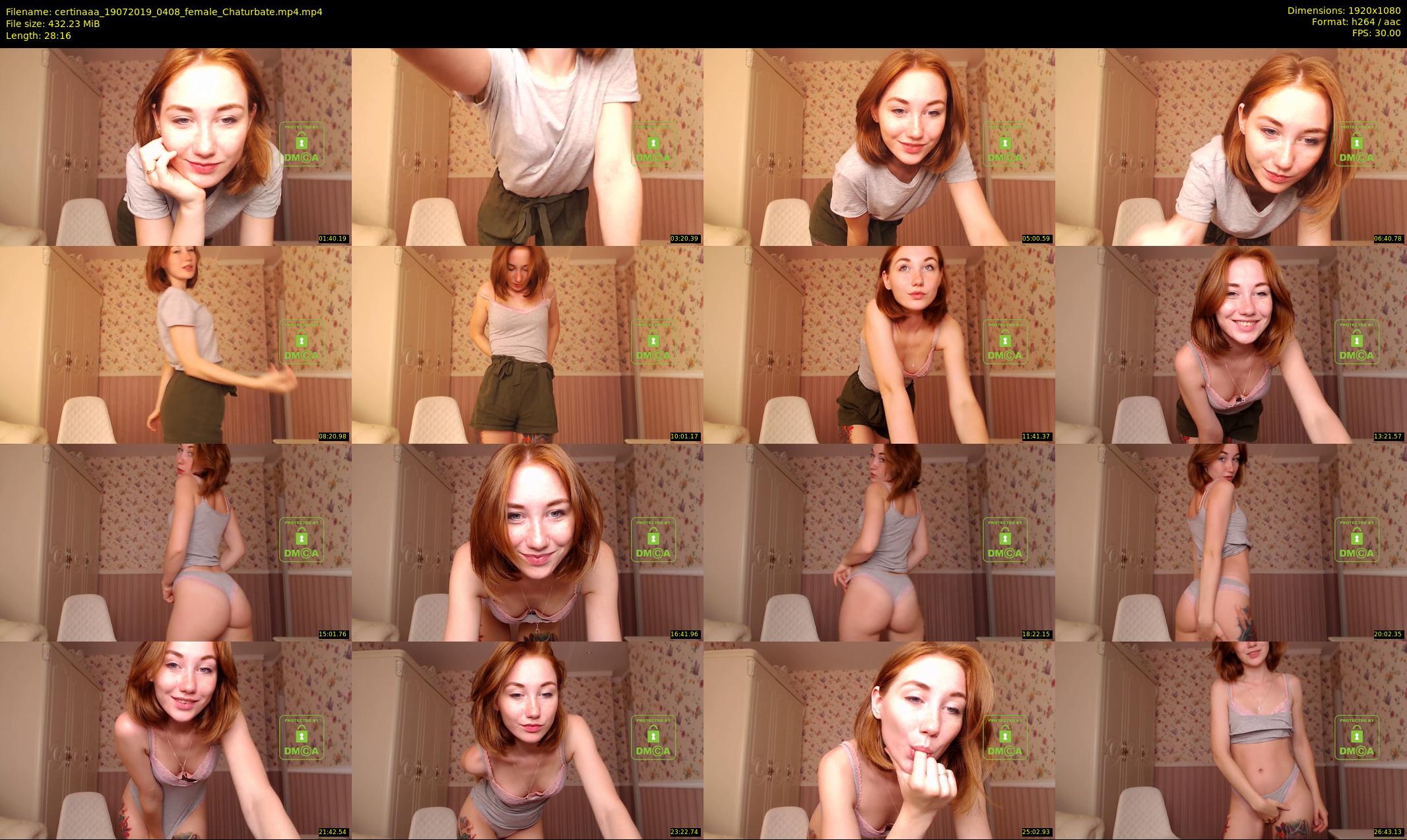 certinaaa — 29 minute Chaturbate female cam show recording, 1080p, Jul 19, 2019